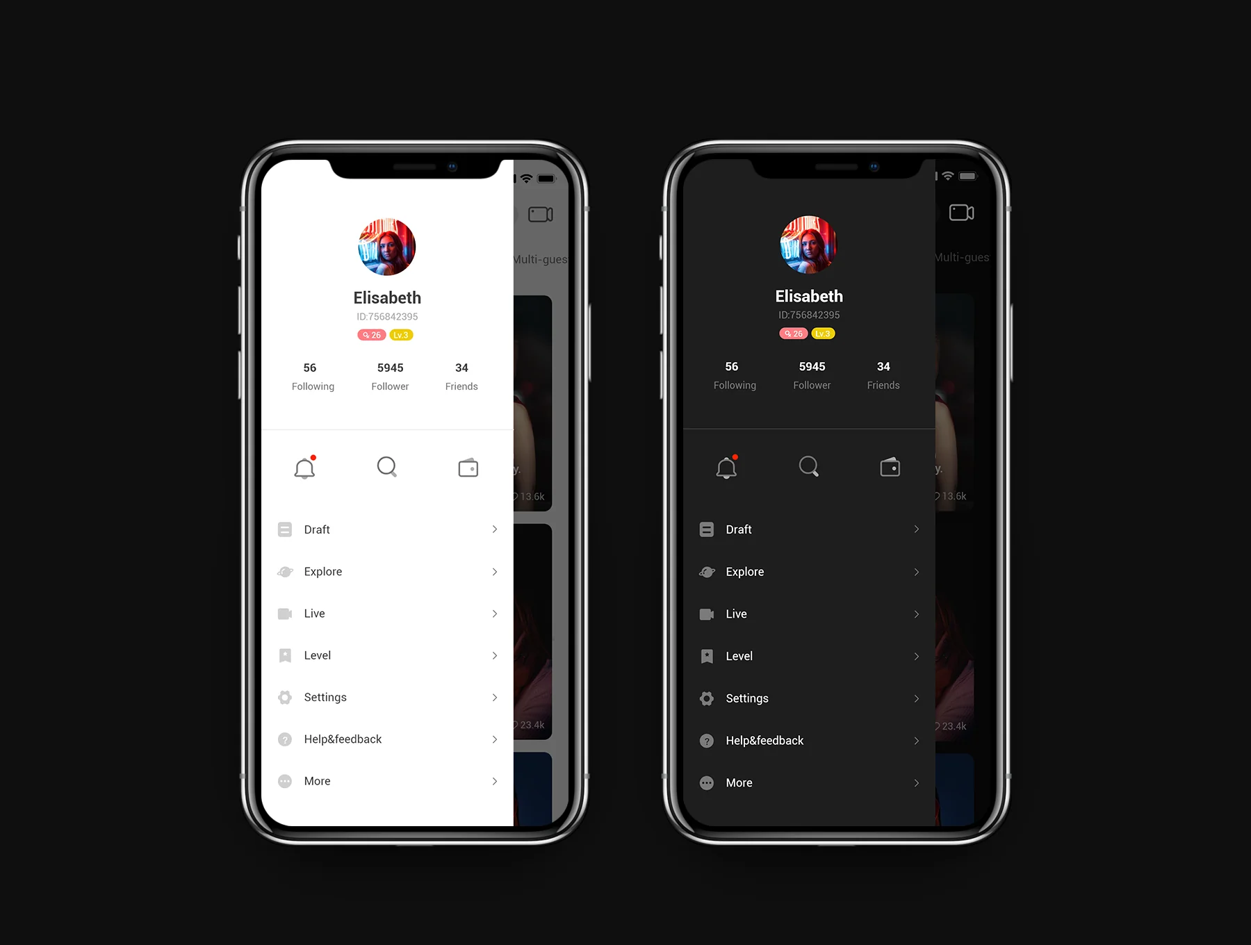 Video community App Ui Kit 4