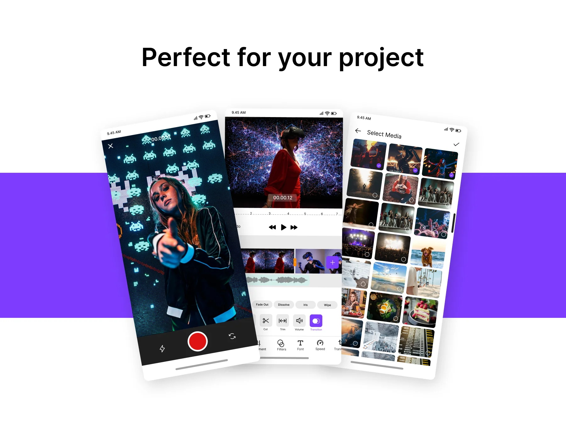 Video Editor App UI 3