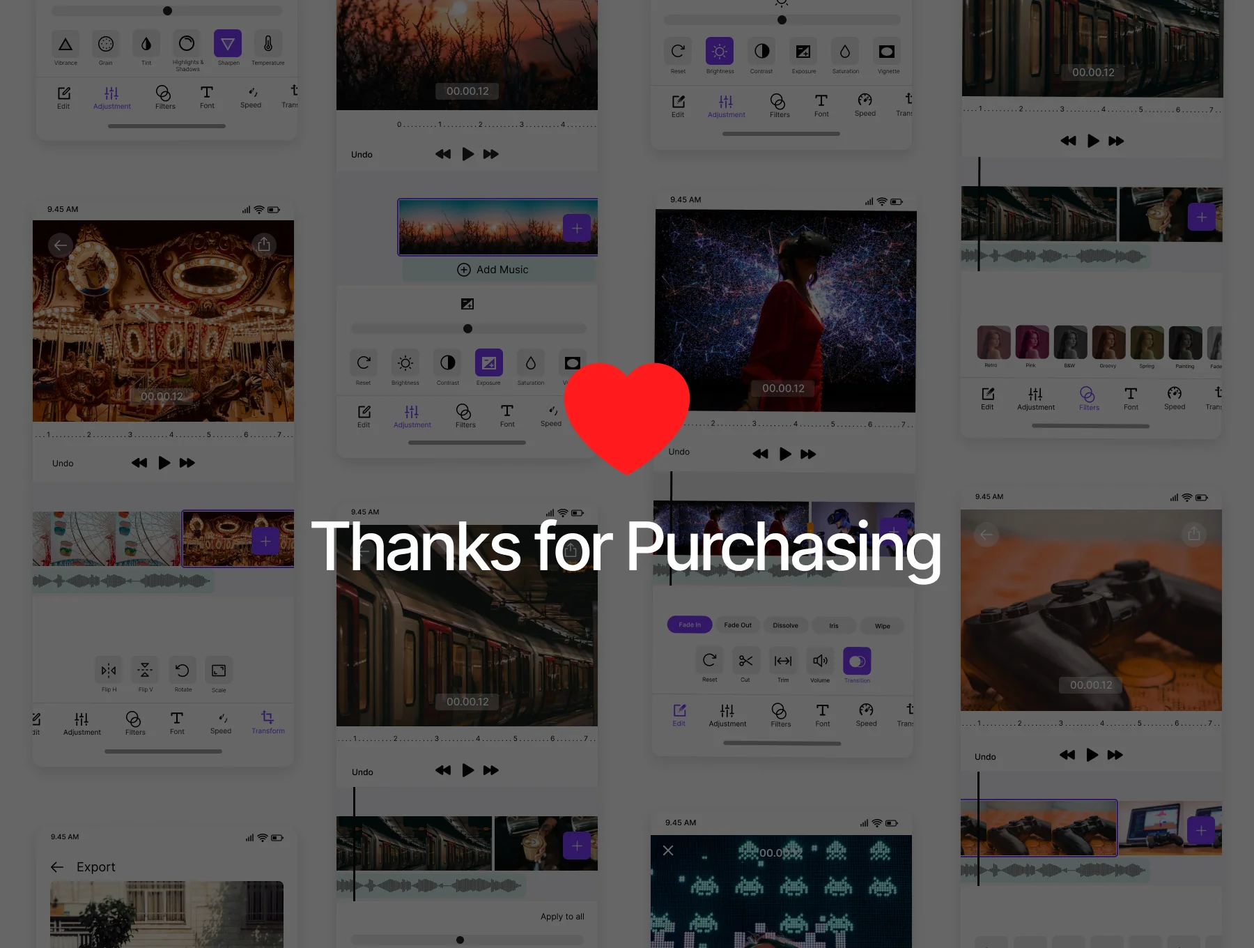 Video Editor App UI 6