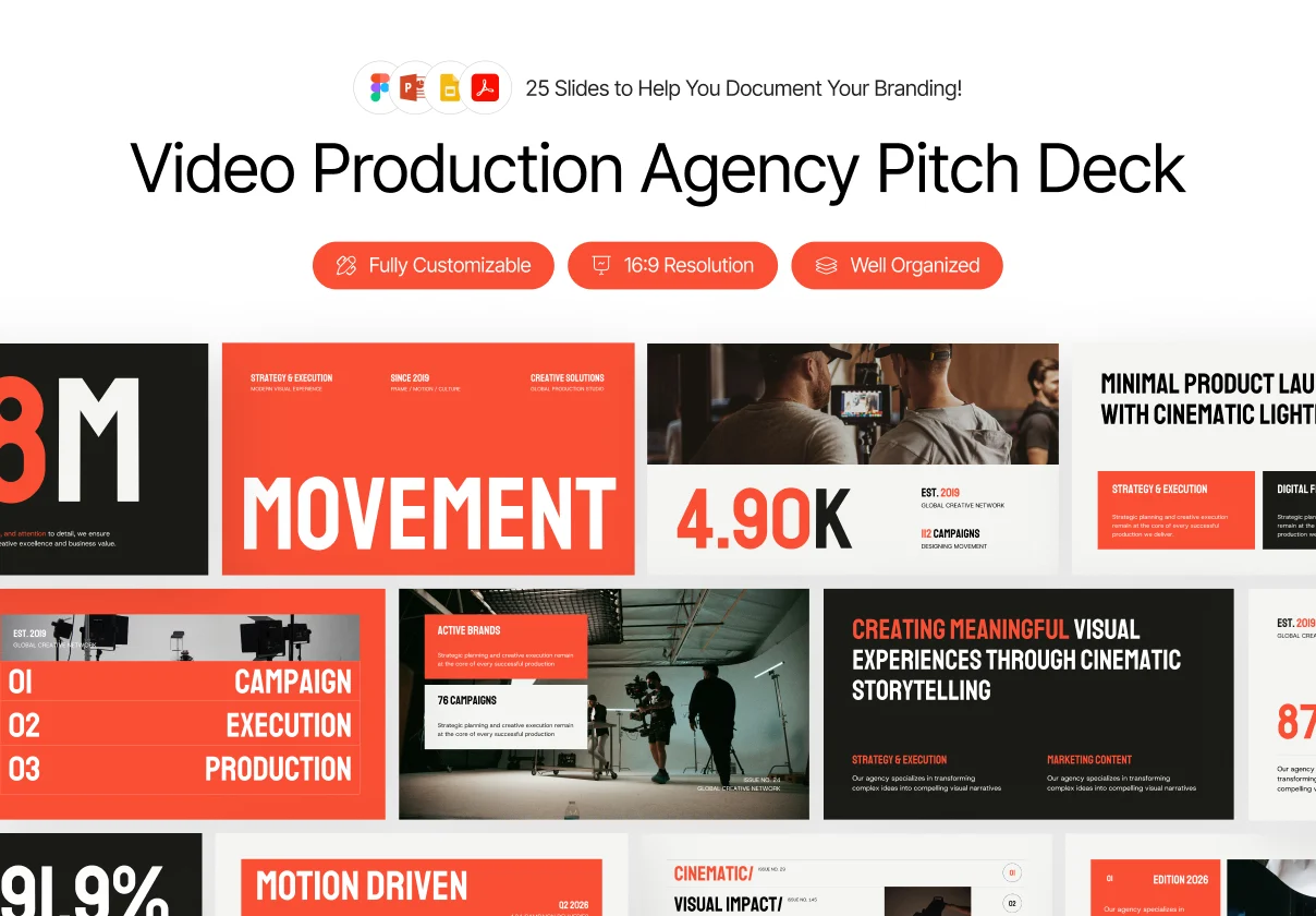 Video Production Agency PowerPoint