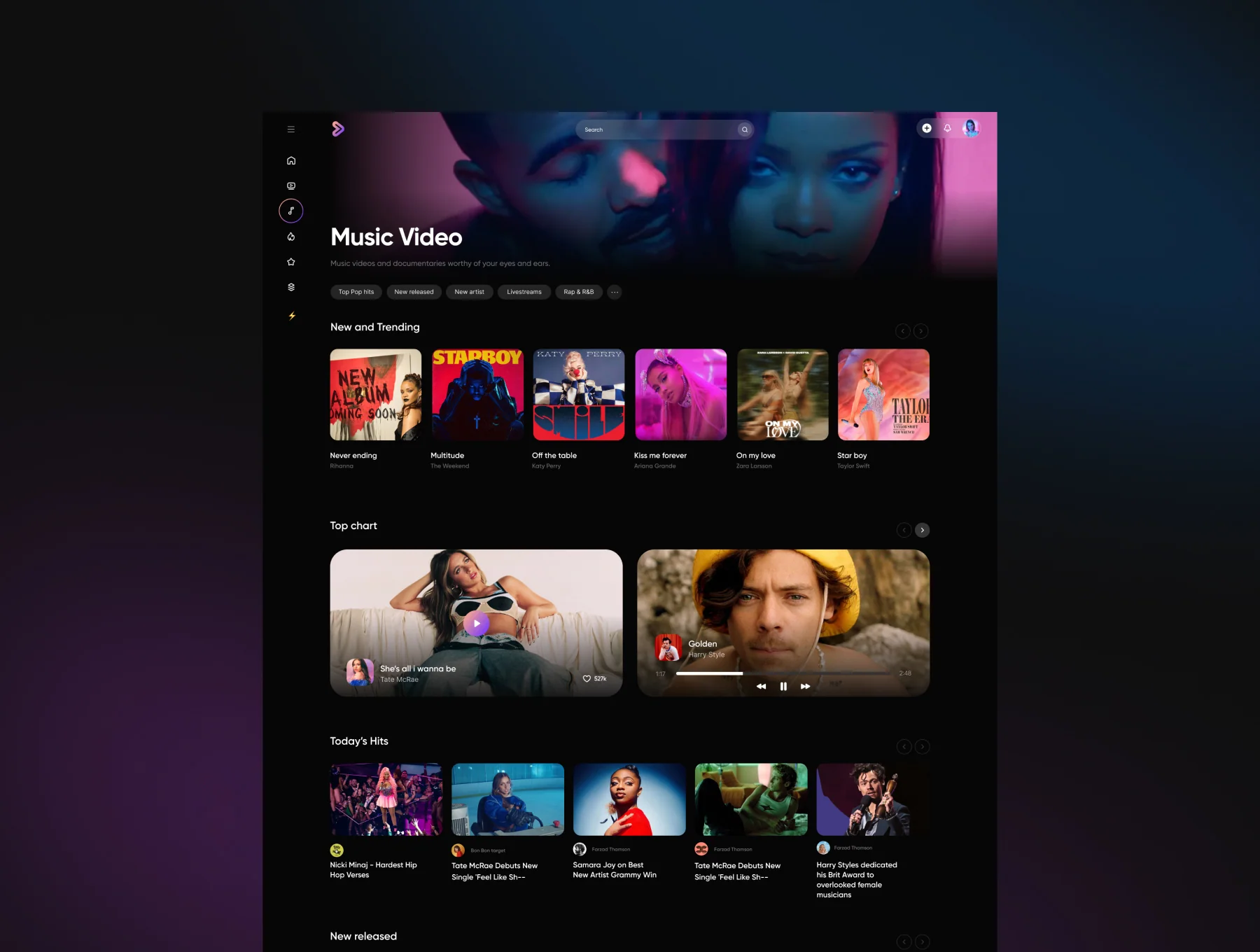 Video streaming web 3