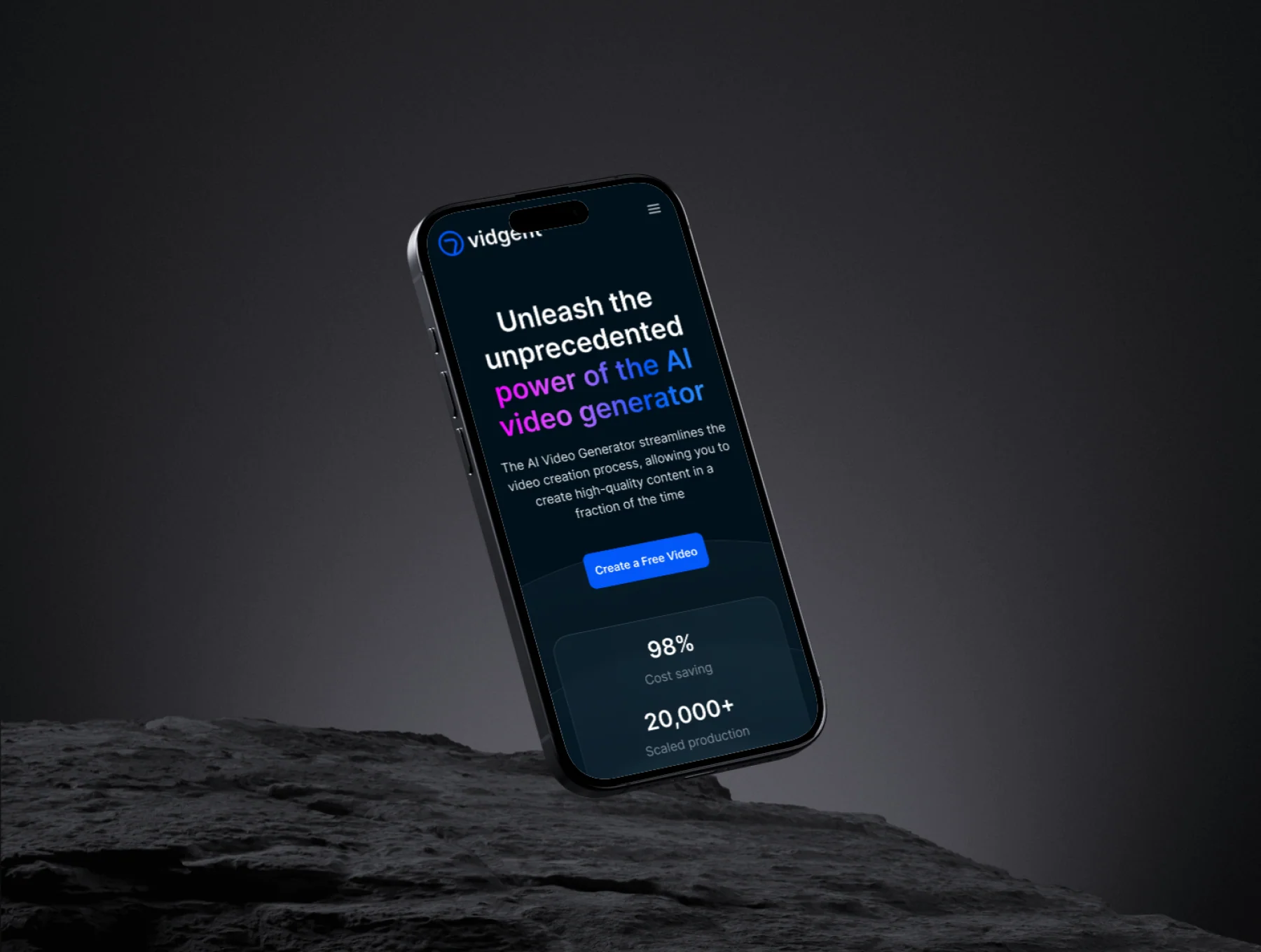 Vidgent - Framer Website Template 6