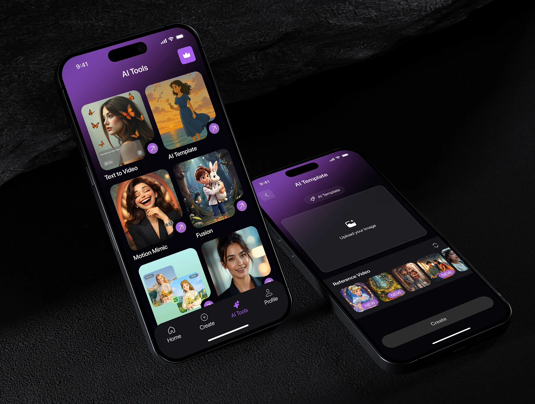 Vidory AI Video Generator App UI Kit 7