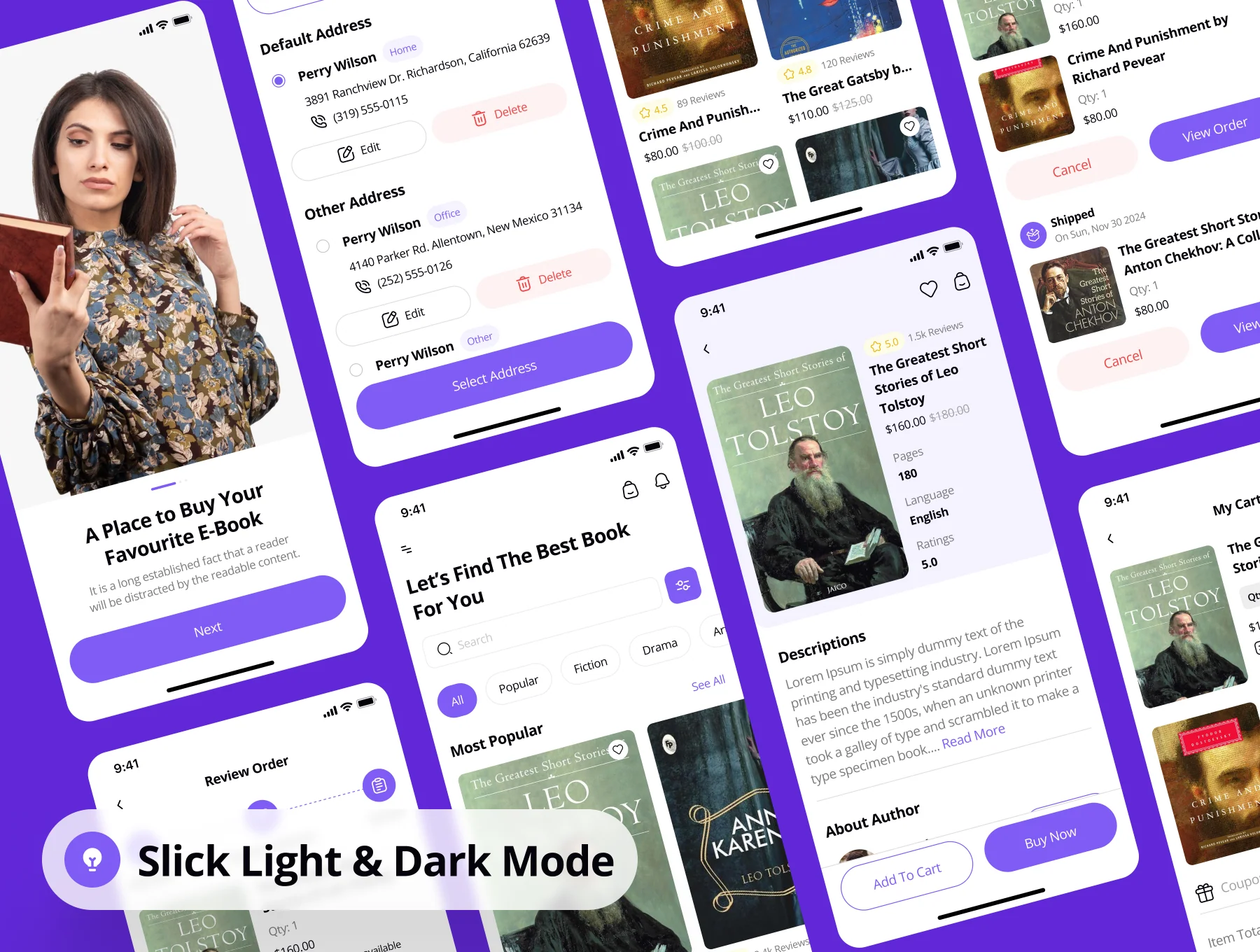 Vinta - Book Store App UI Kit 3