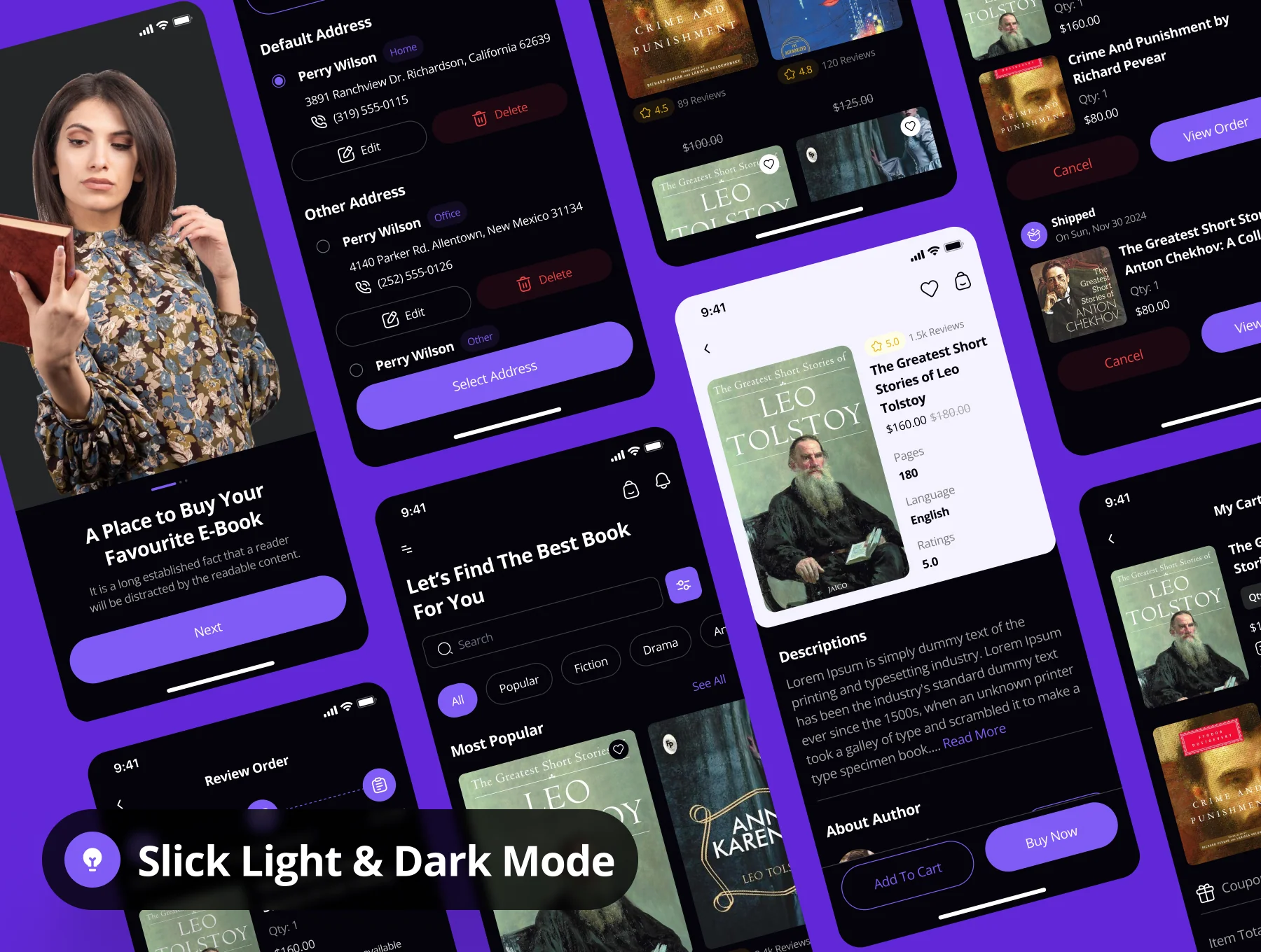 Vinta - Book Store App UI Kit 4