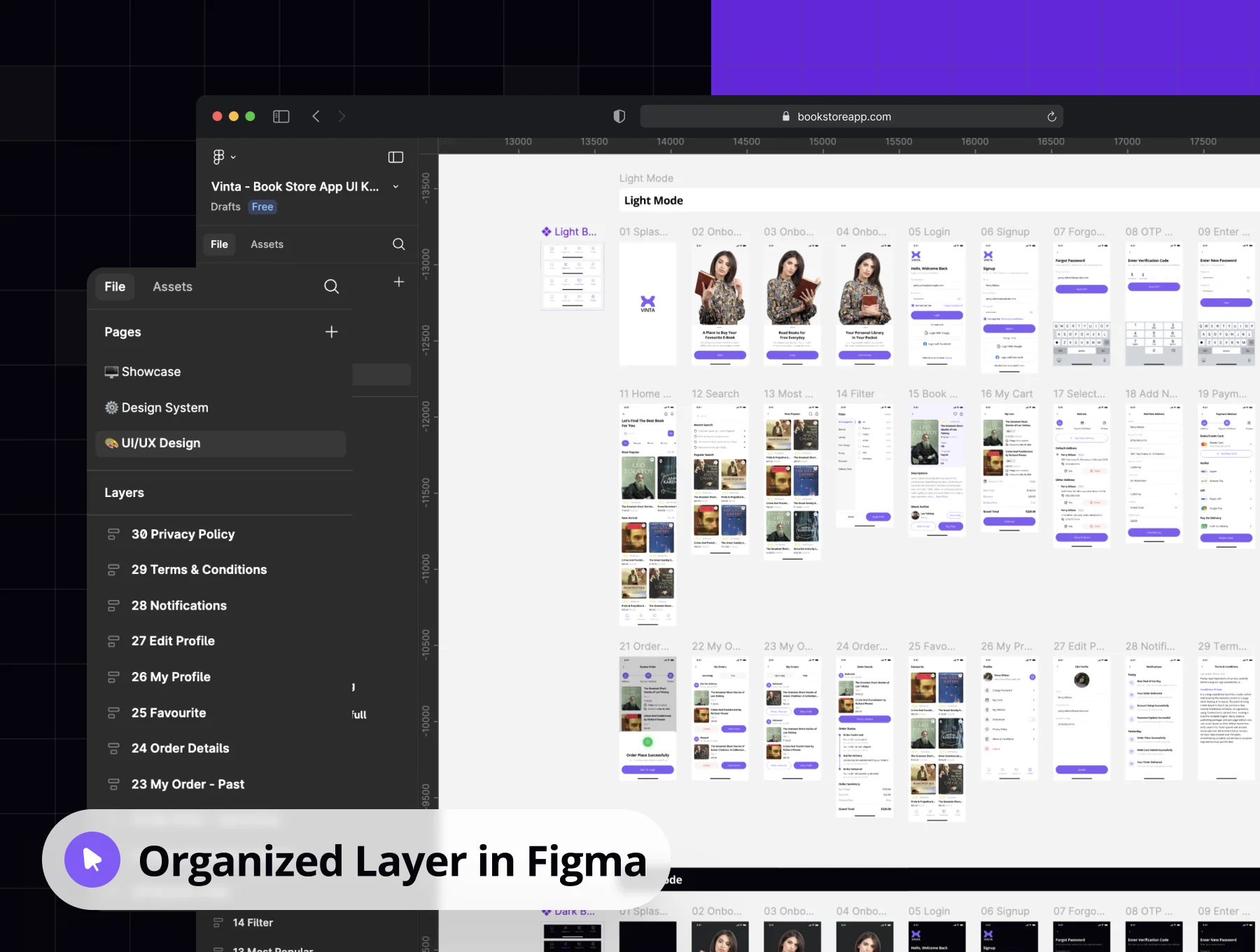 Vinta - Book Store App UI Kit 6