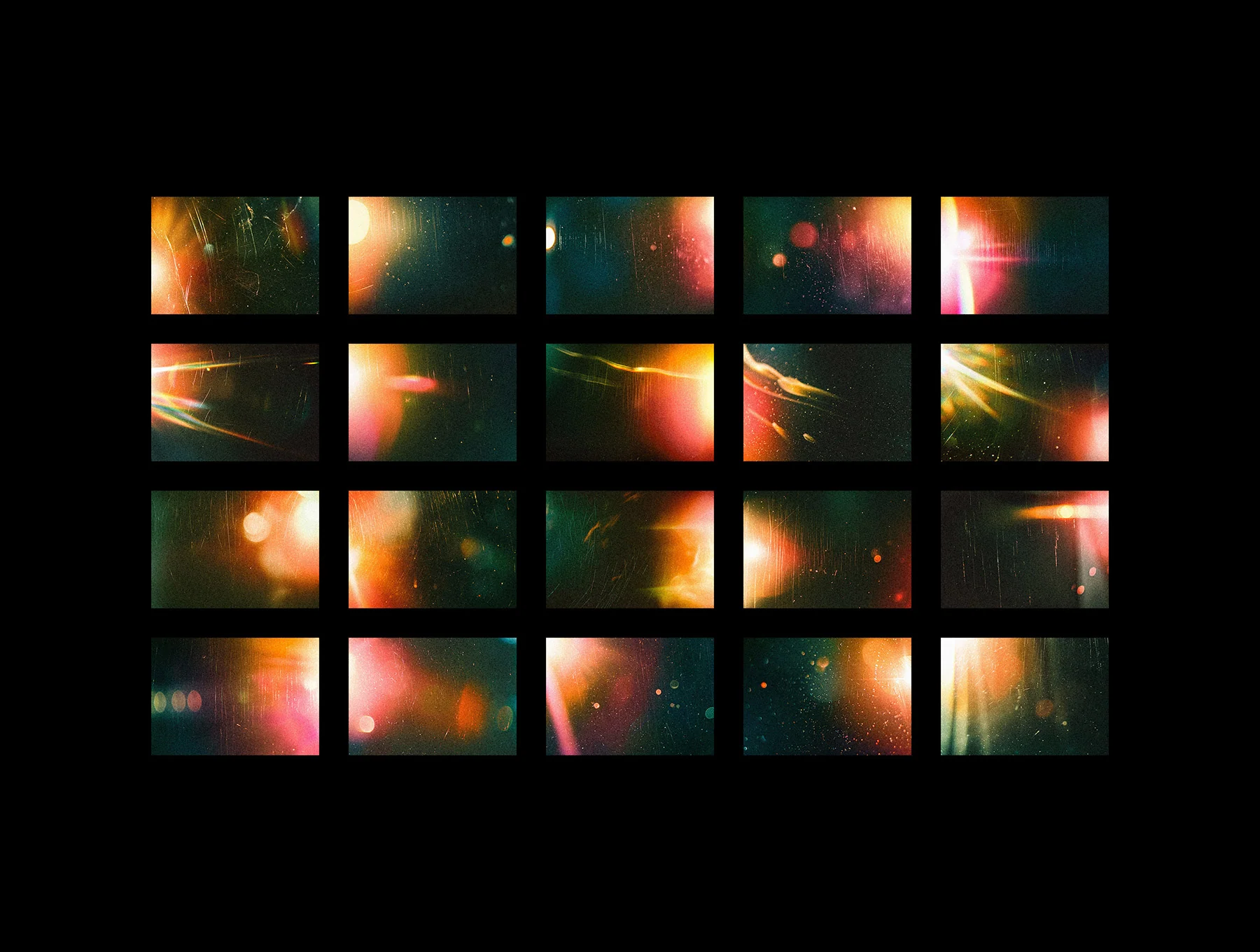 Vintage Light Leaks Textures 2
