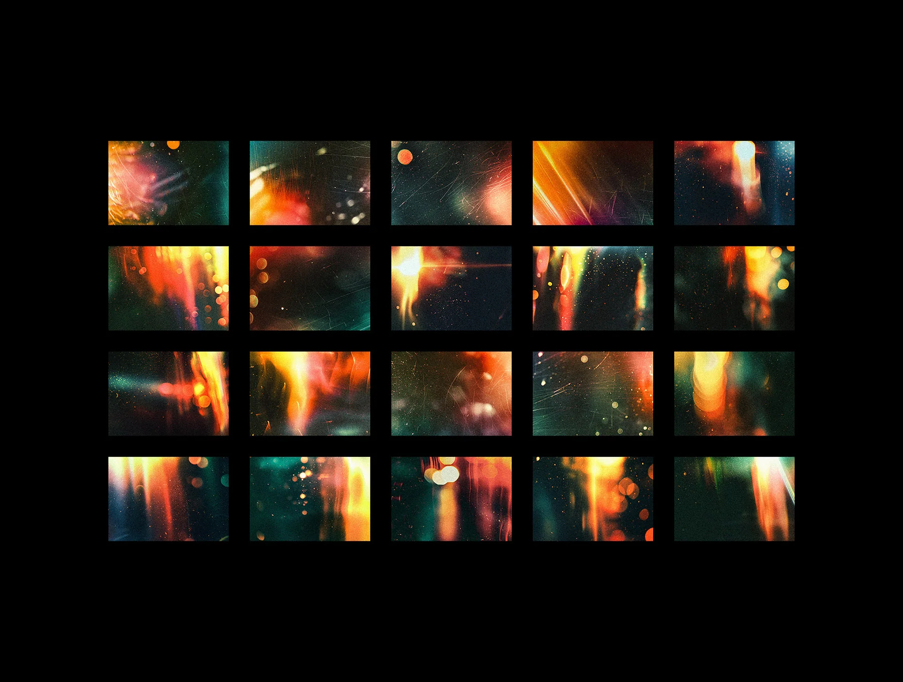 Vintage Light Leaks Textures 6