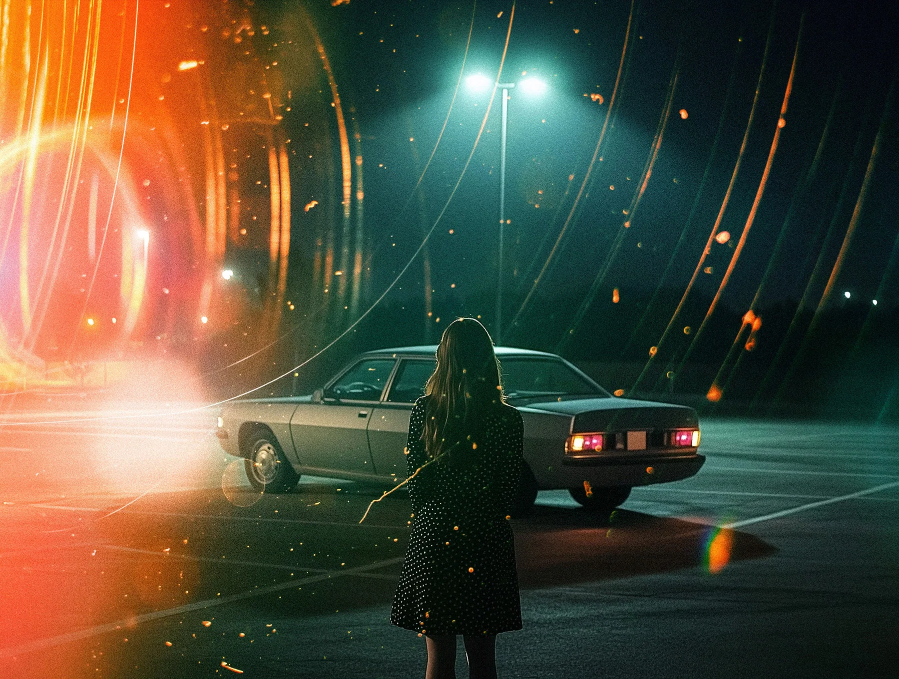 Vintage Light Leaks Textures 7