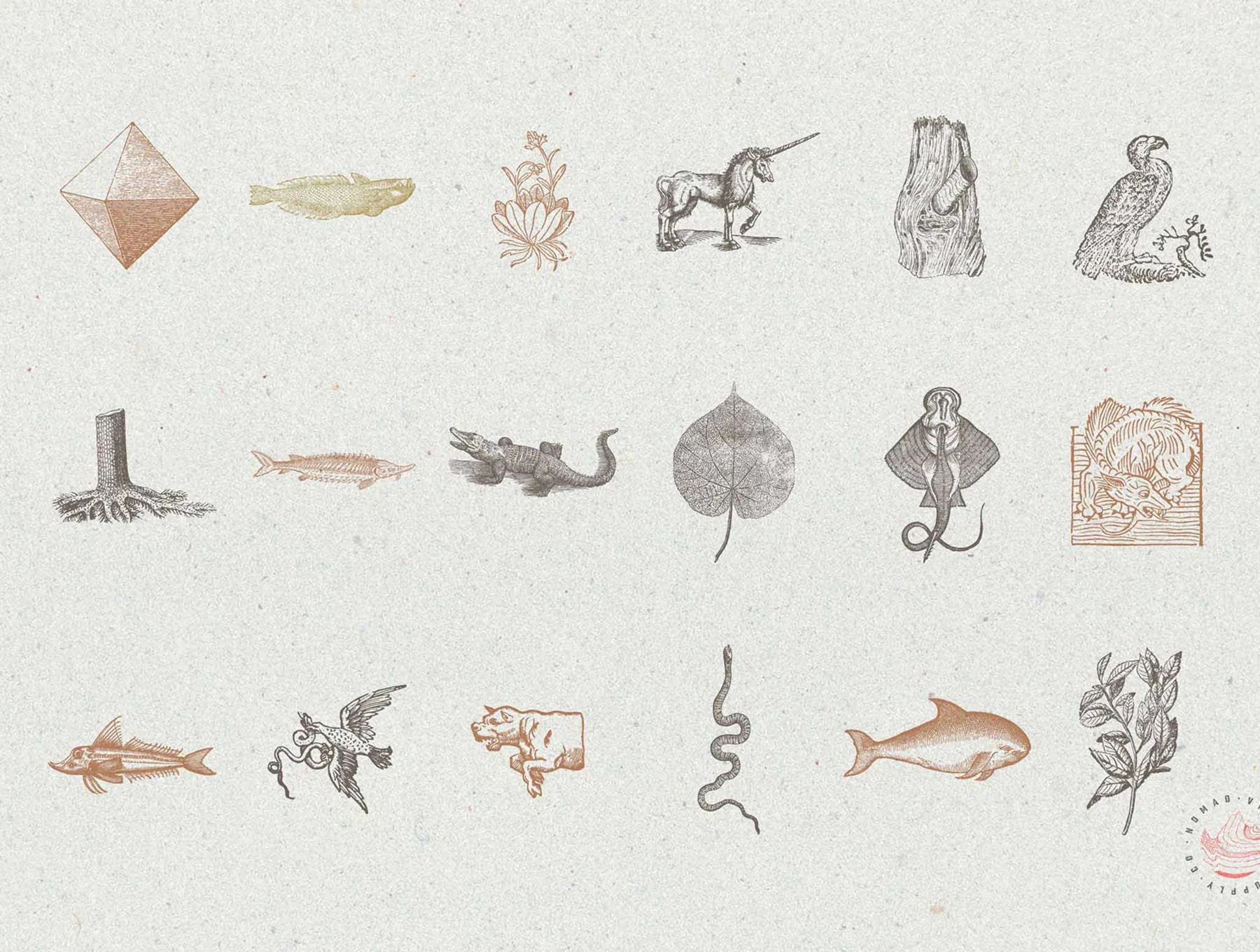 Vintage Logo Creator Kit – 20 Templates + Fonts + Illustrations 10