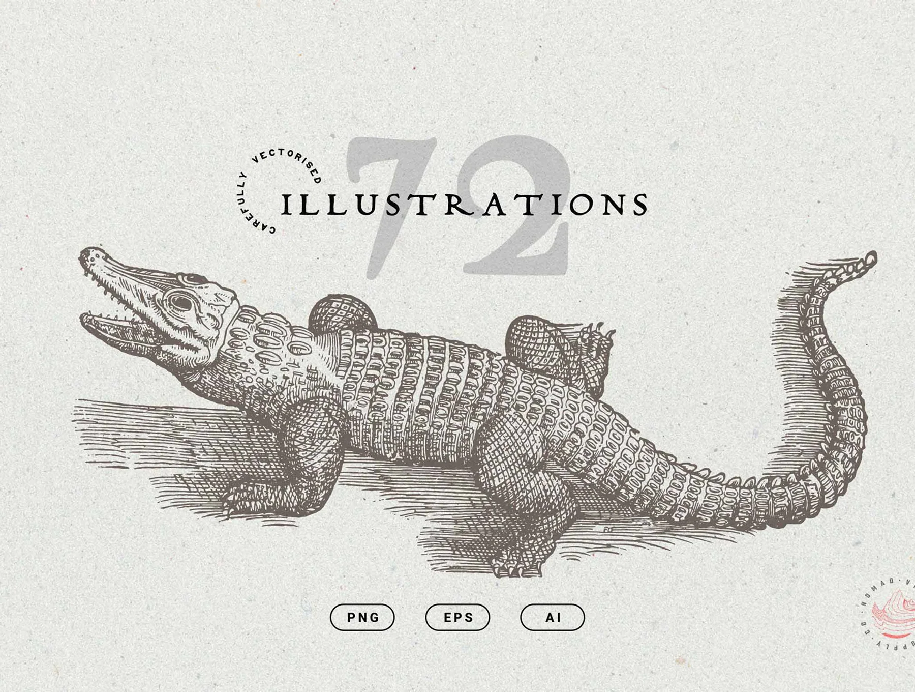 Vintage Logo Creator Kit – 20 Templates + Fonts + Illustrations 11