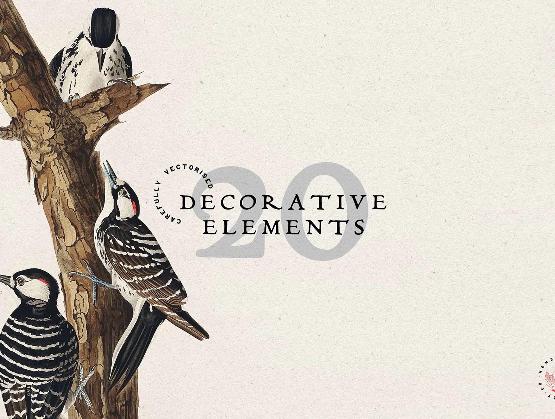 Vintage Logo Creator Kit – 20 Templates + Fonts + Illustrations 12