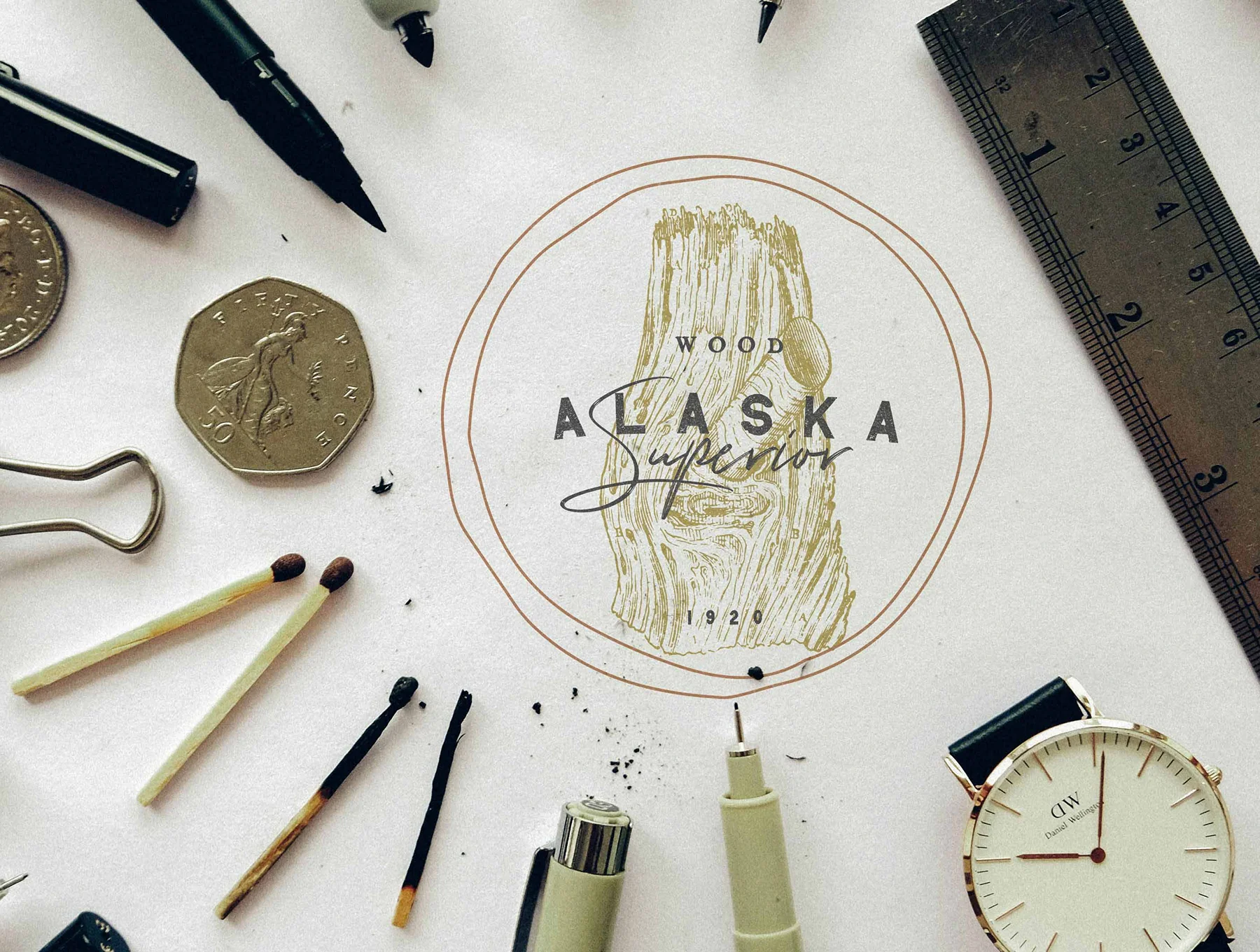 Vintage Logo Creator Kit – 20 Templates + Fonts + Illustrations 13