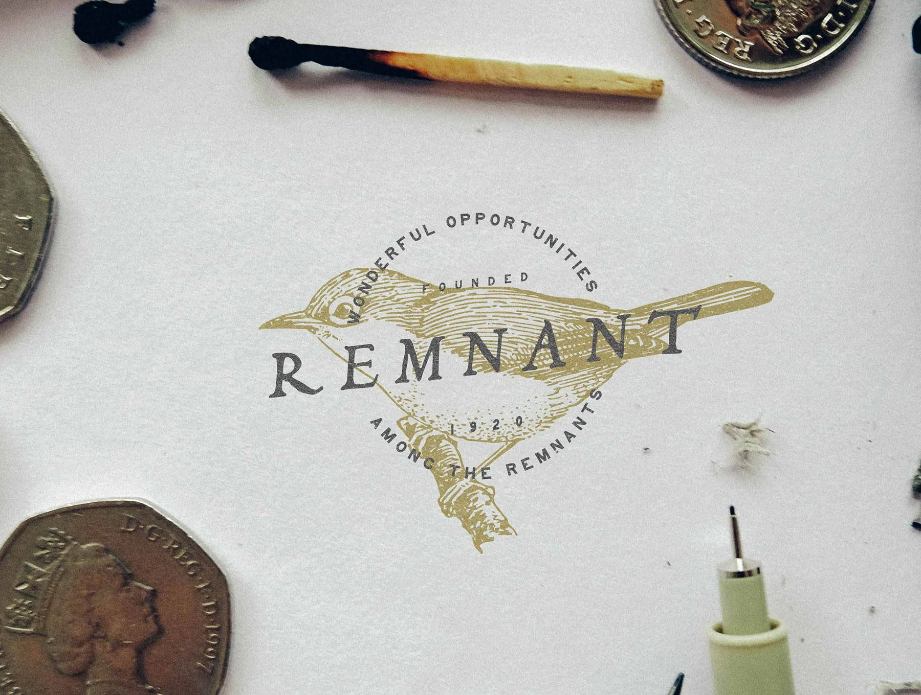 Vintage Logo Creator Kit – 20 Templates + Fonts + Illustrations 17