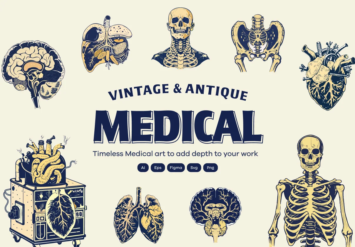 Vintage Medical illustrations