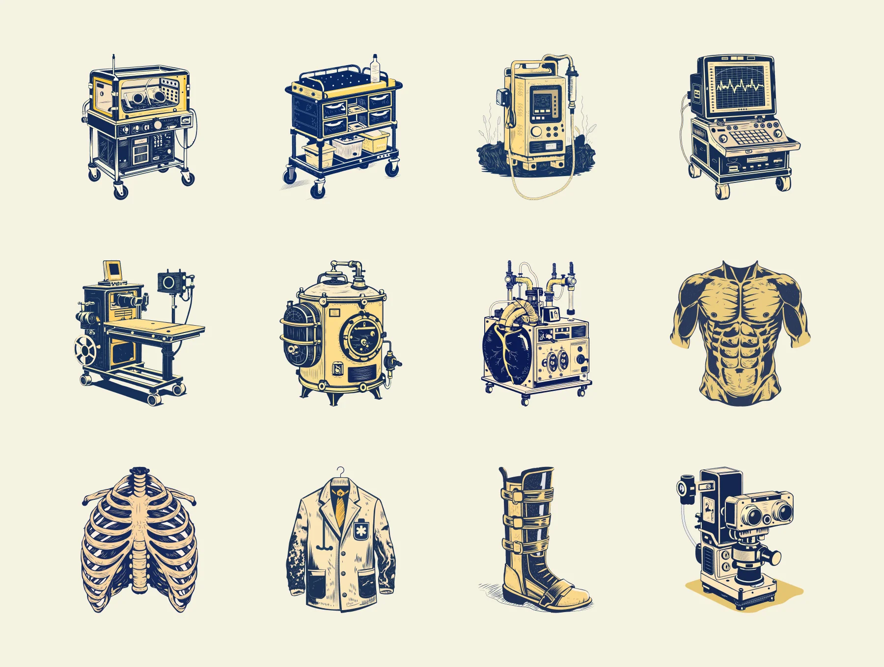 Vintage Medical illustrations 5