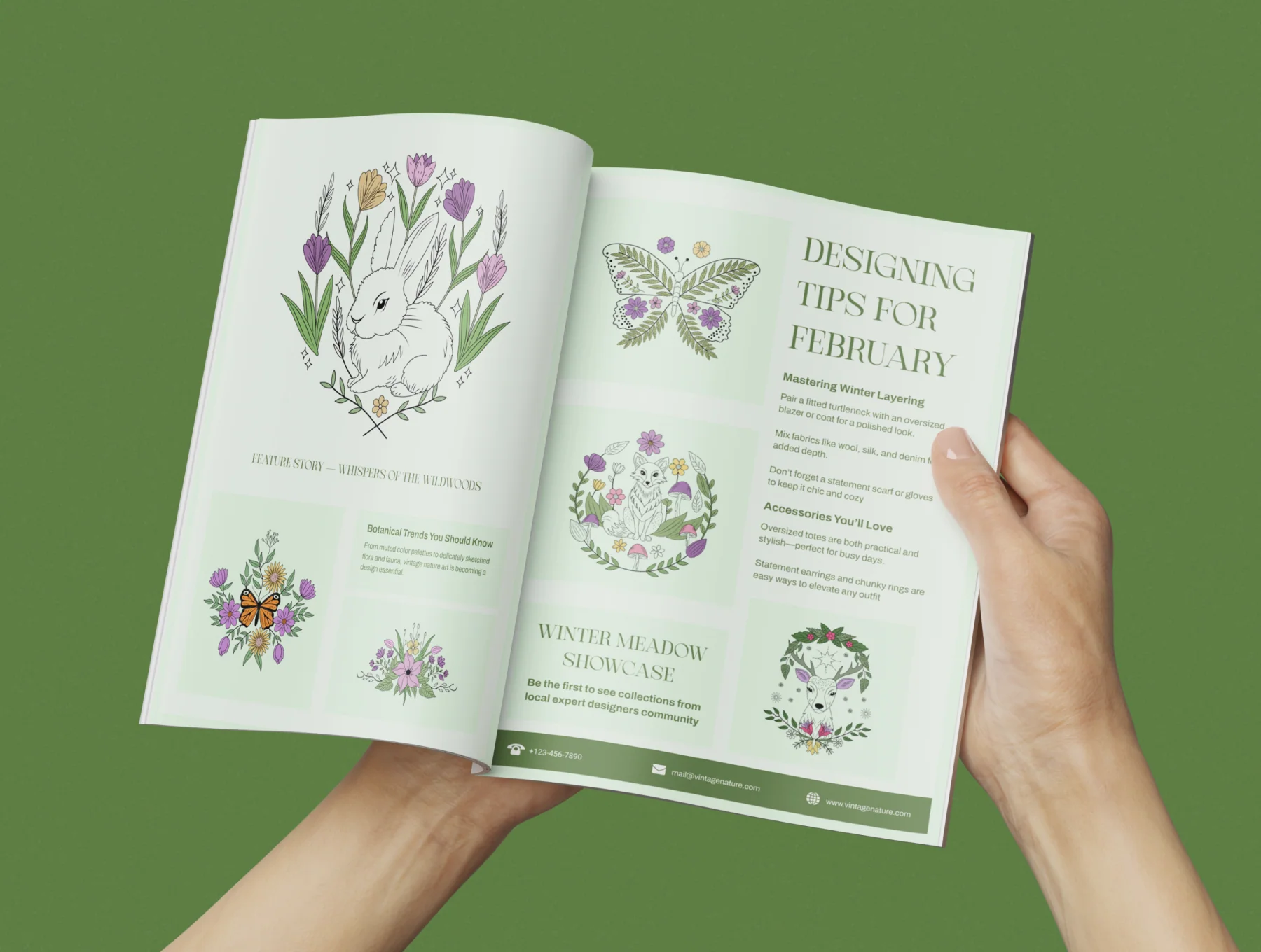 Vintage Nature Illustration Bundle 4