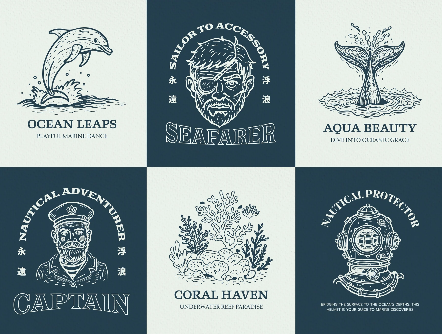 Vintage Sailor Tattoos Icons 3