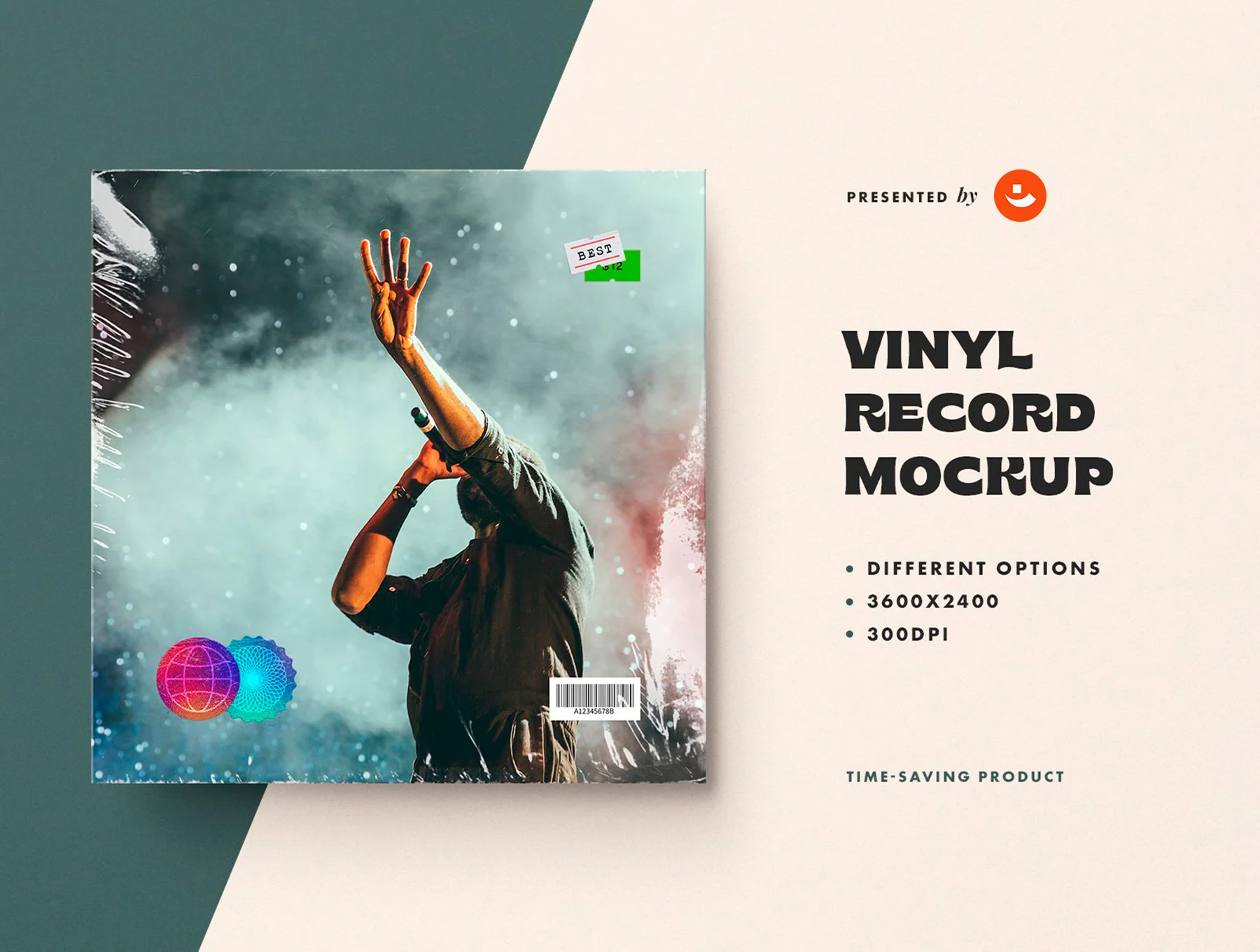 Vinyl Record Mockup