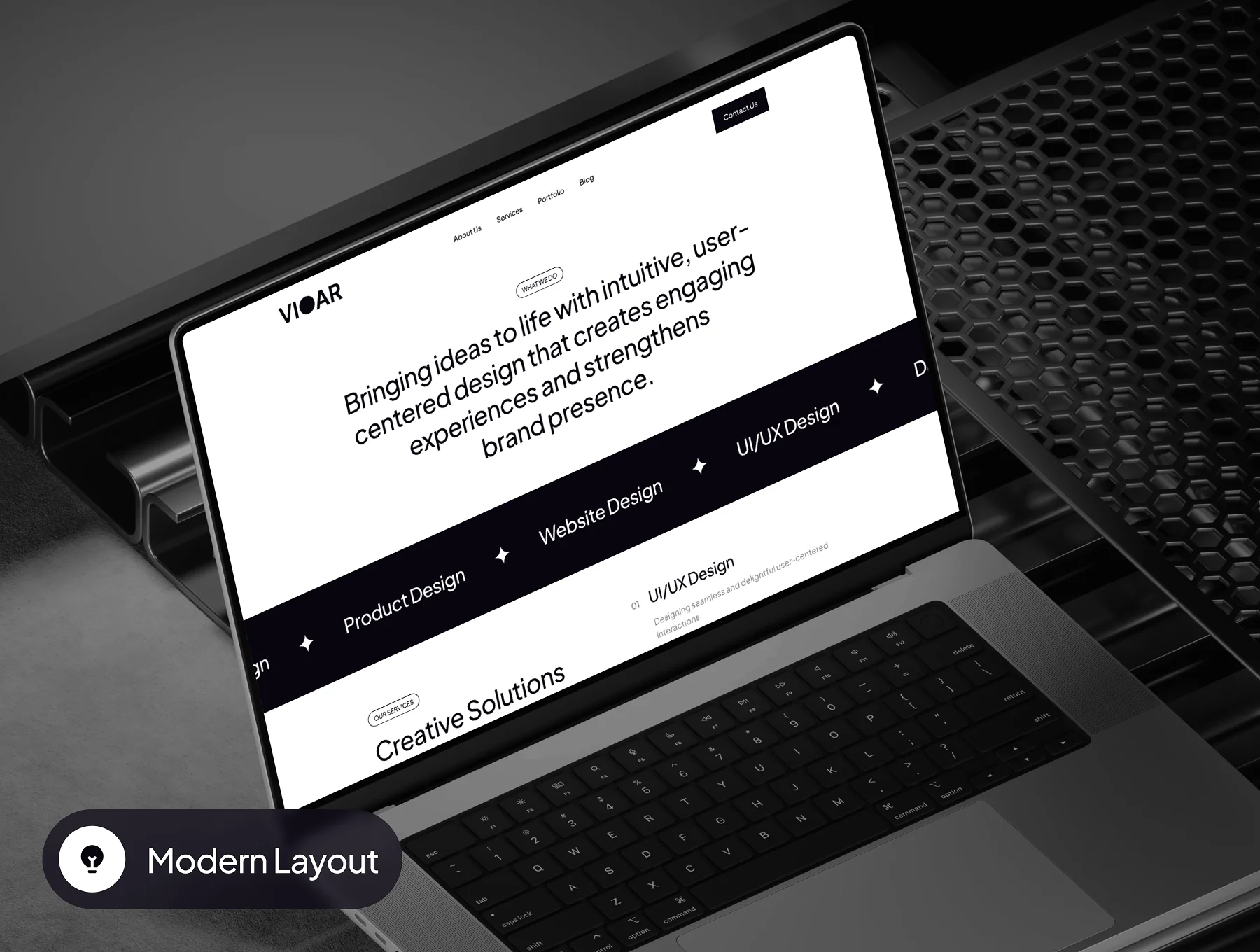 VIOAR - Digital Agency Website UI Kit 5