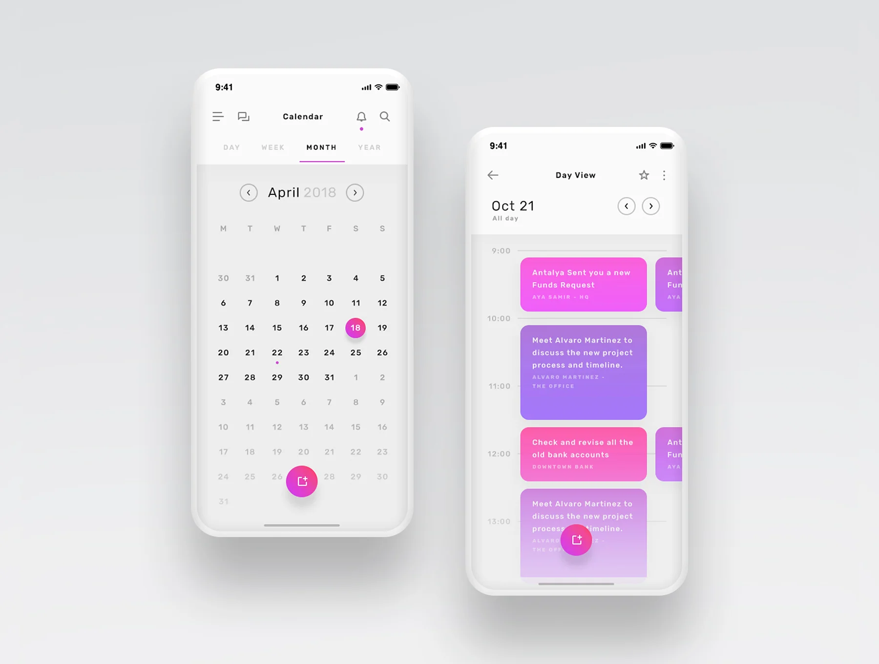 Violett - Dashboard Mobile UI Kit 11