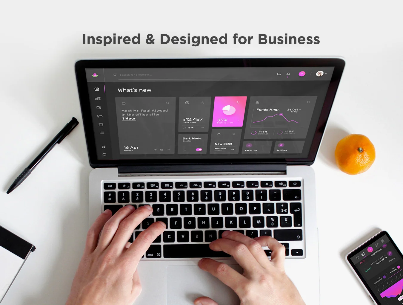 Violett - Dashboard Web UI Kit 2