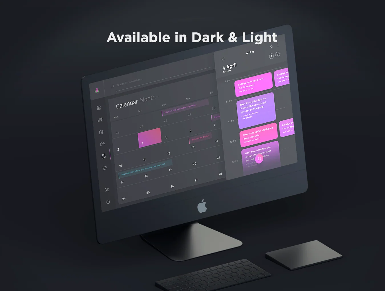 Violett - Dashboard Web UI Kit 4