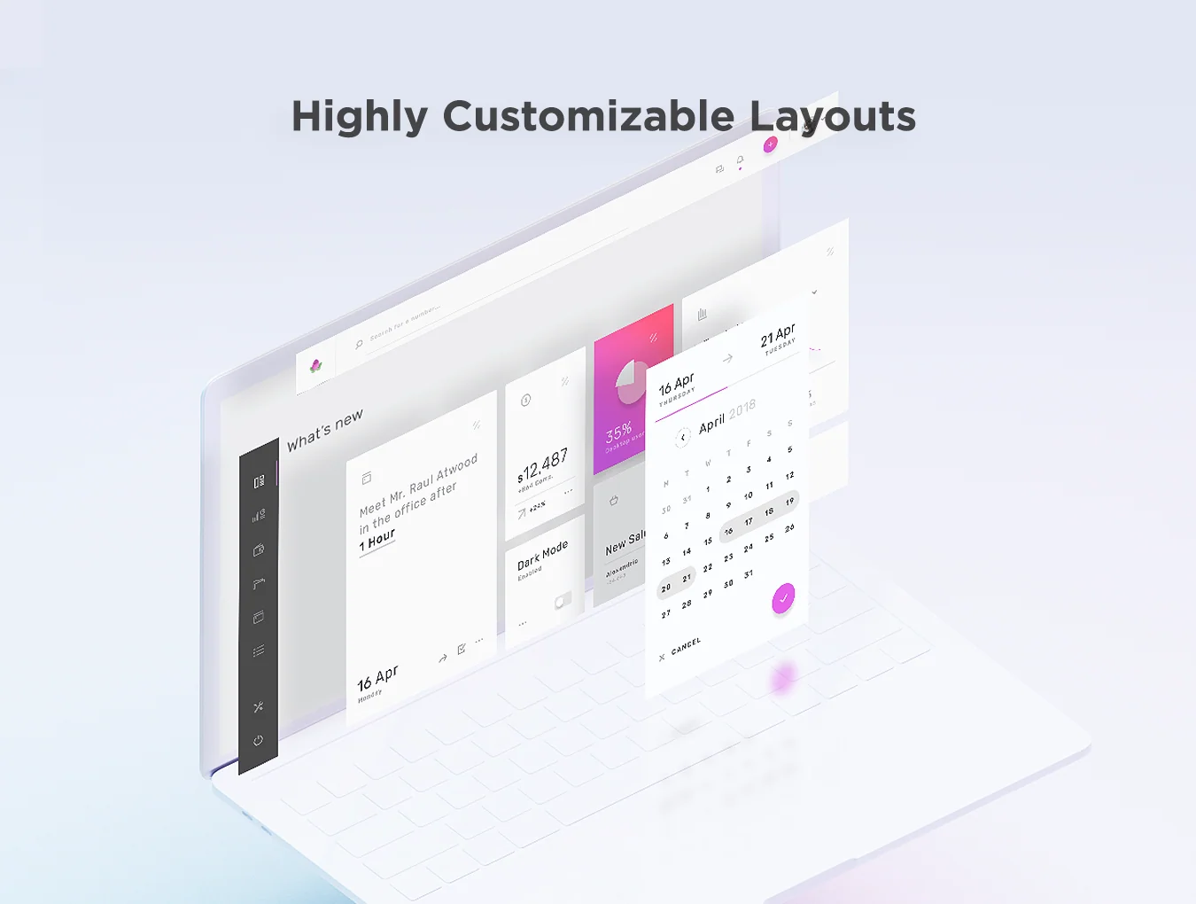 Violett - Dashboard Web UI Kit 6