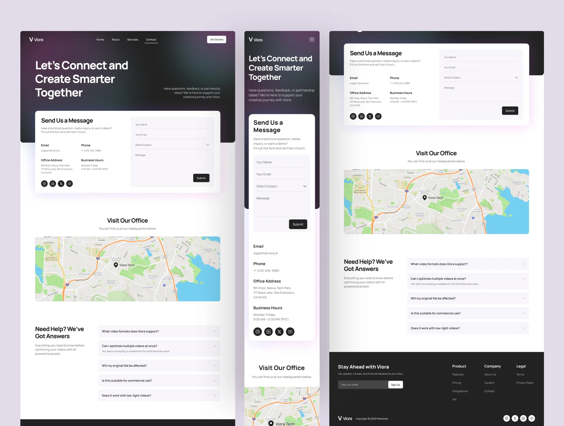 Viora - AI Technology Website 5