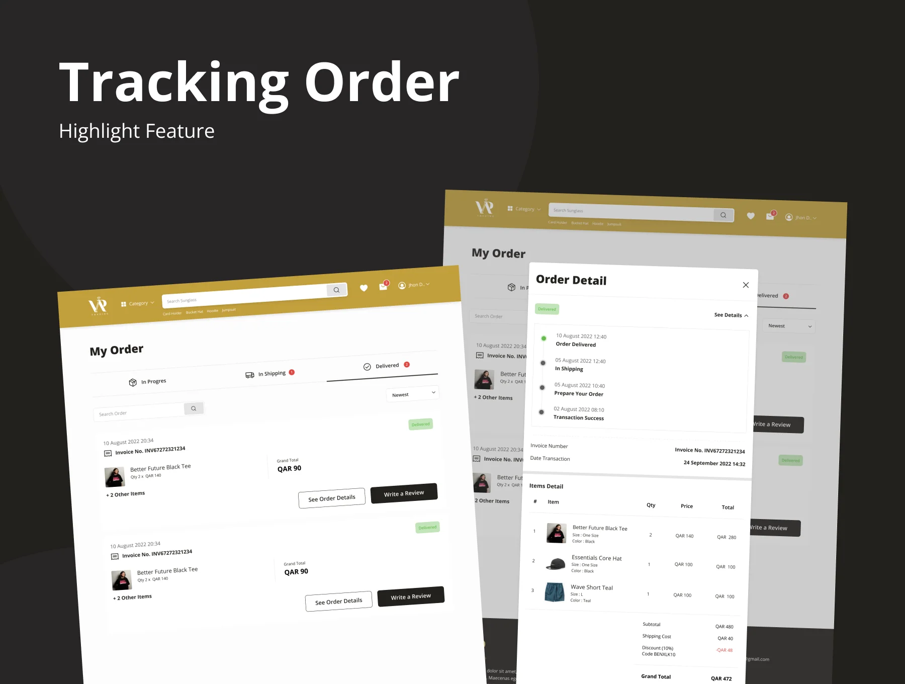 VIP Store - Multi Brand Online Store UI Kit 5