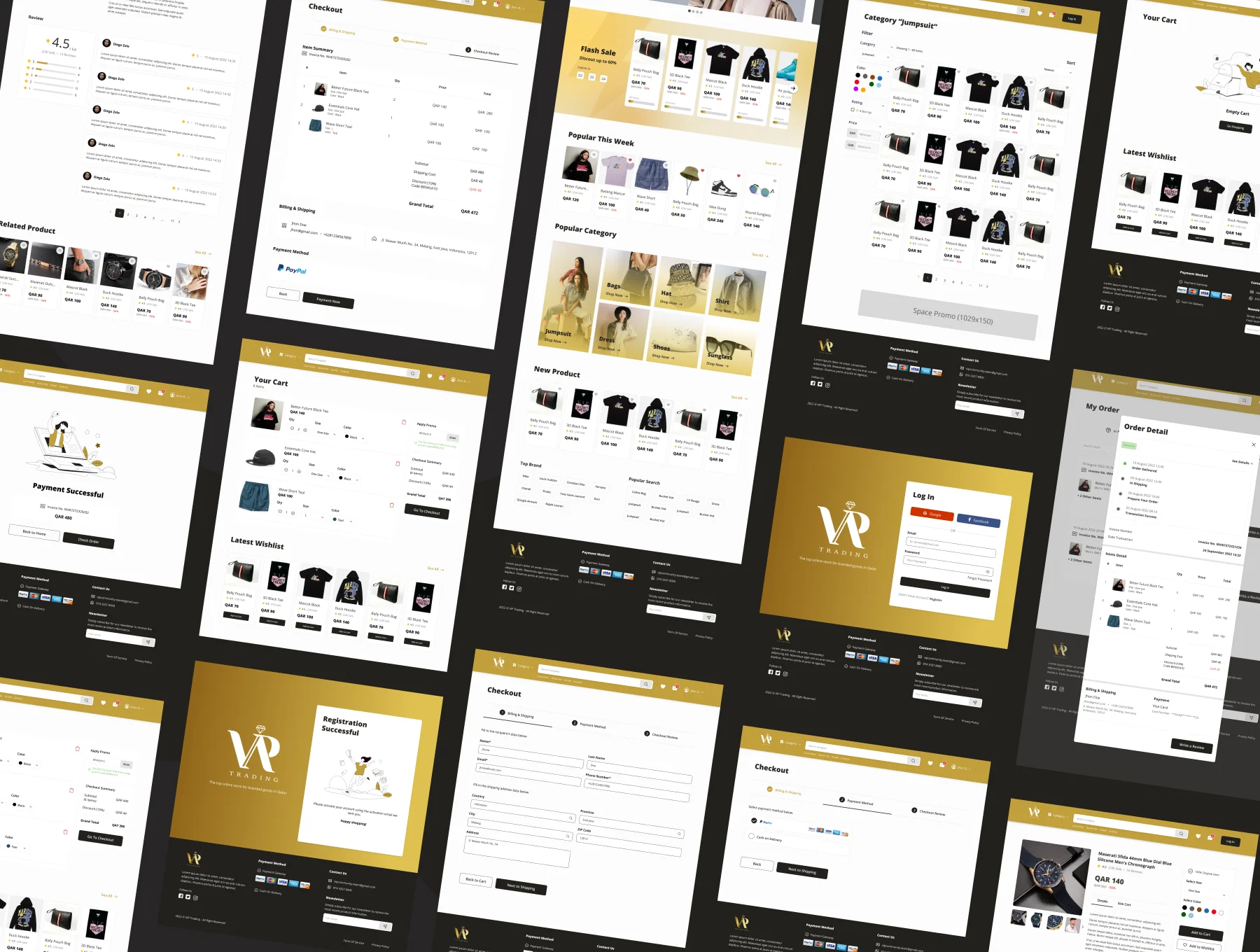 VIP Store - Multi Brand Online Store UI Kit 6