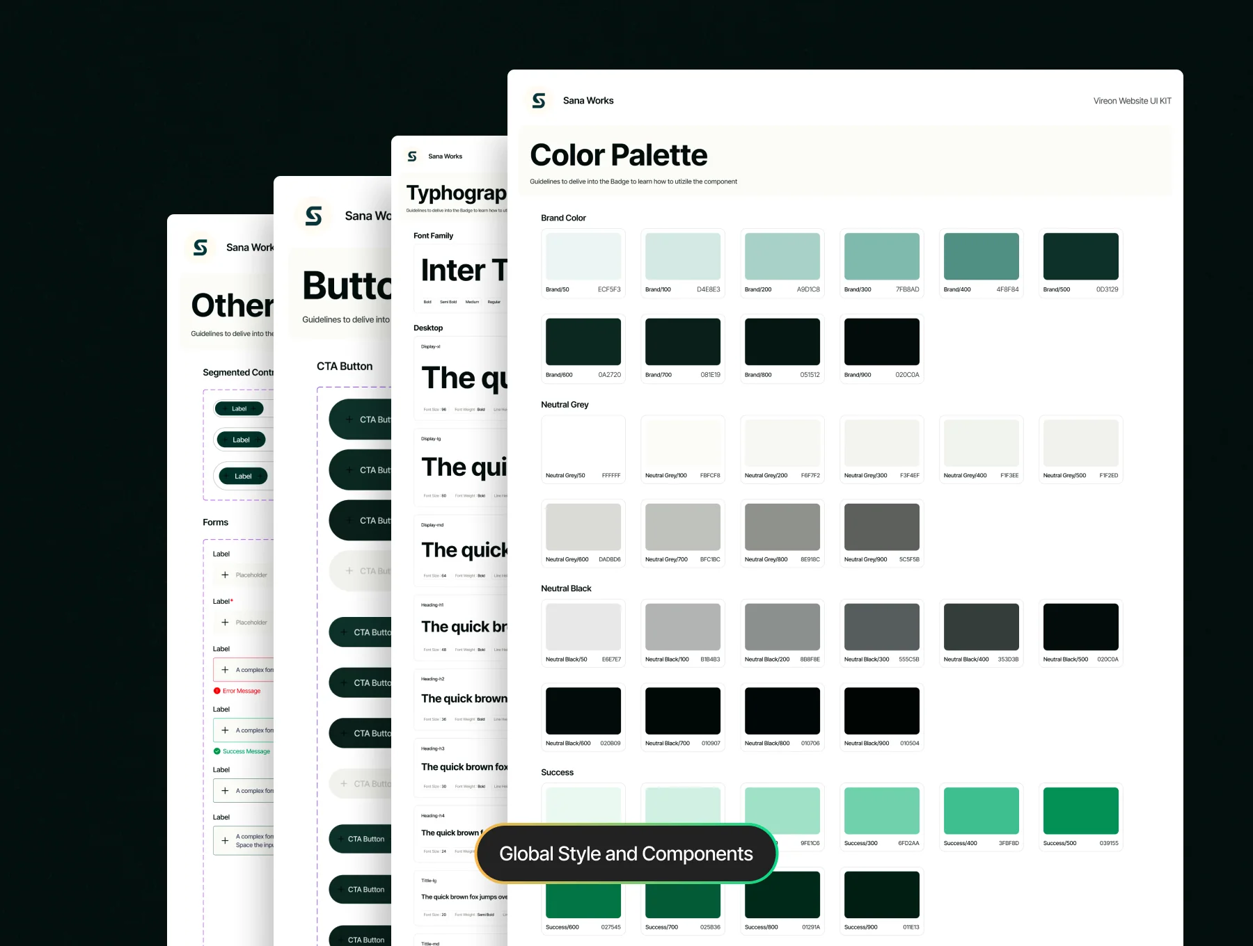 Vireon - Fintech SaaS Website UI KIT 4