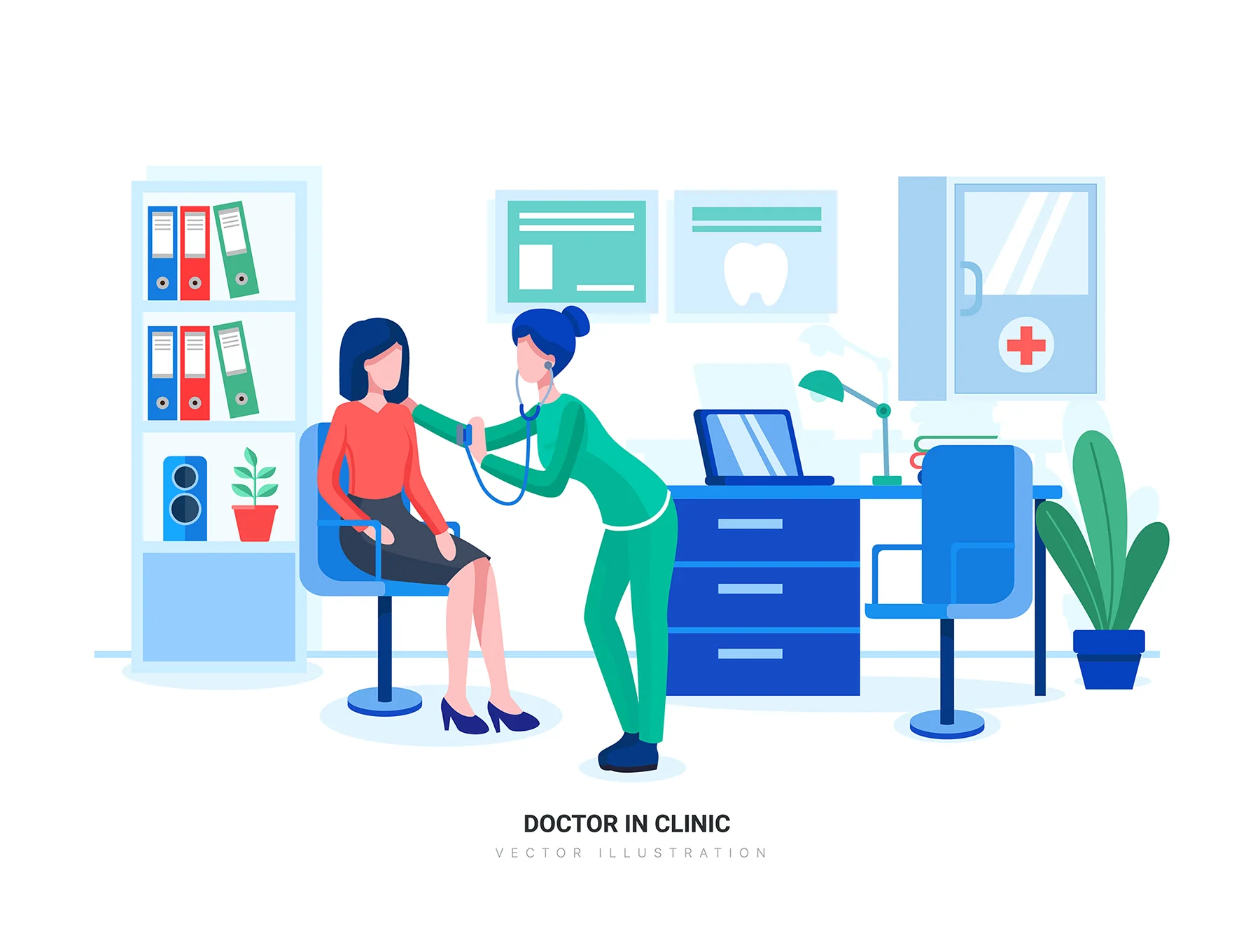 Virgo - Hospital and Healthcare Vector Scenes 5