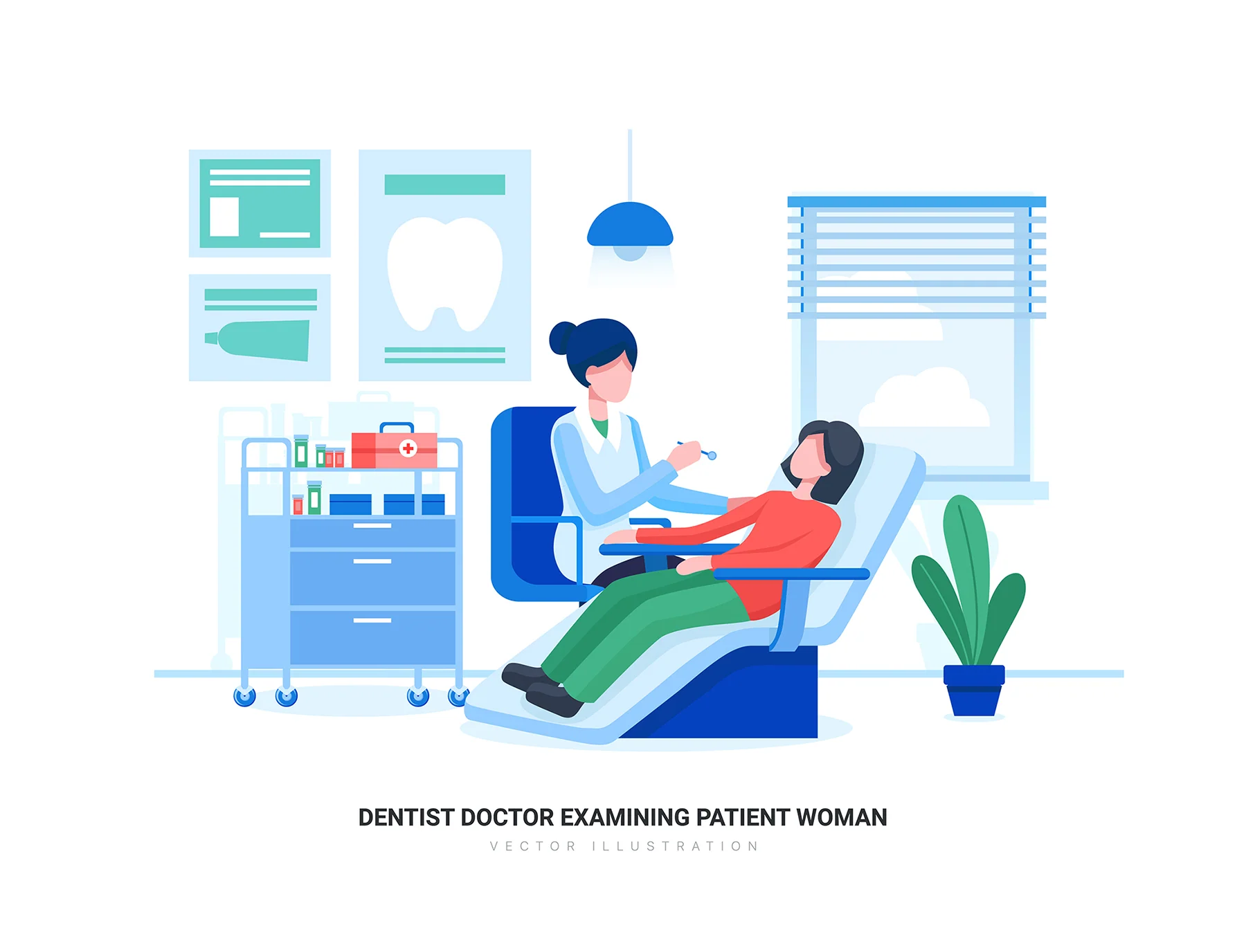 Virgo - Hospital and Healthcare Vector Scenes 8