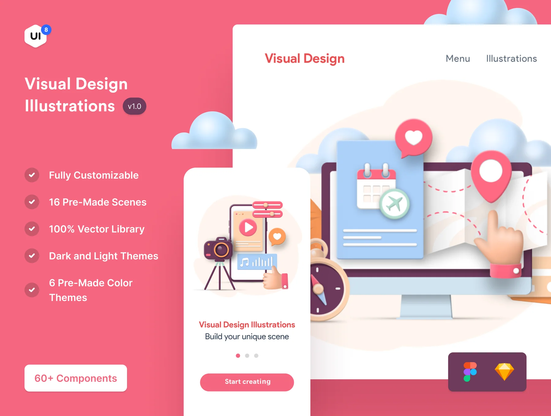 Visual Design Illustrations