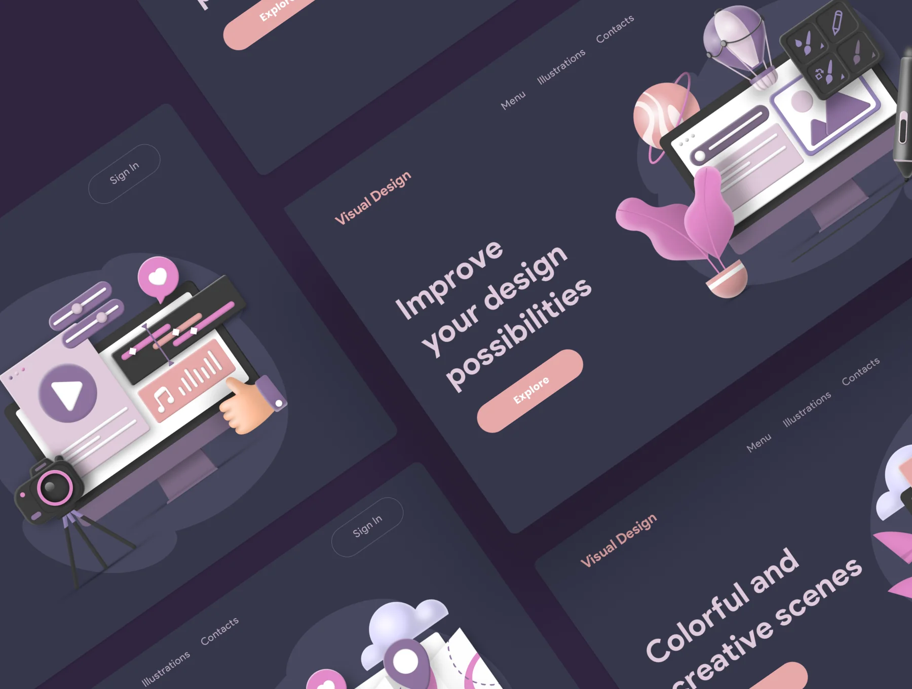 Visual Design Illustrations 8