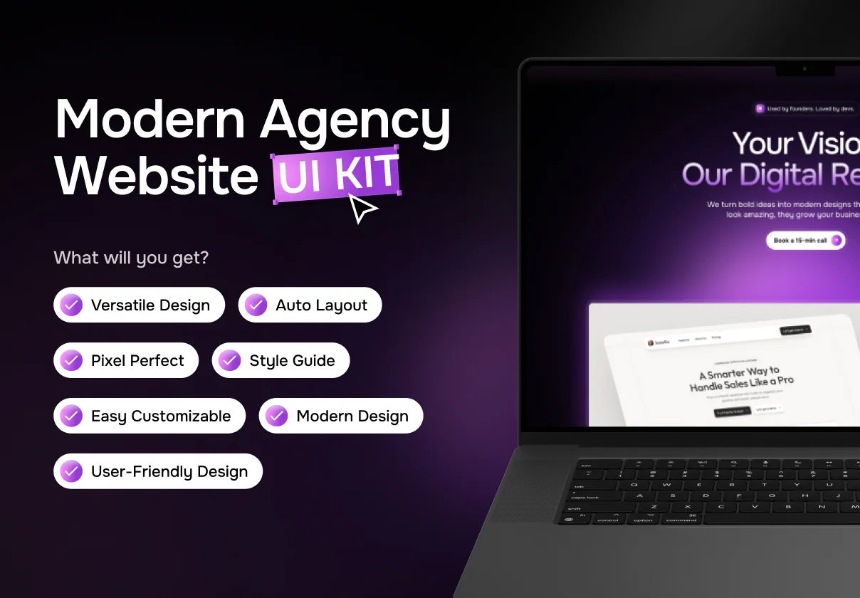 Visualjoy - Modern Agency Portfolio Website
