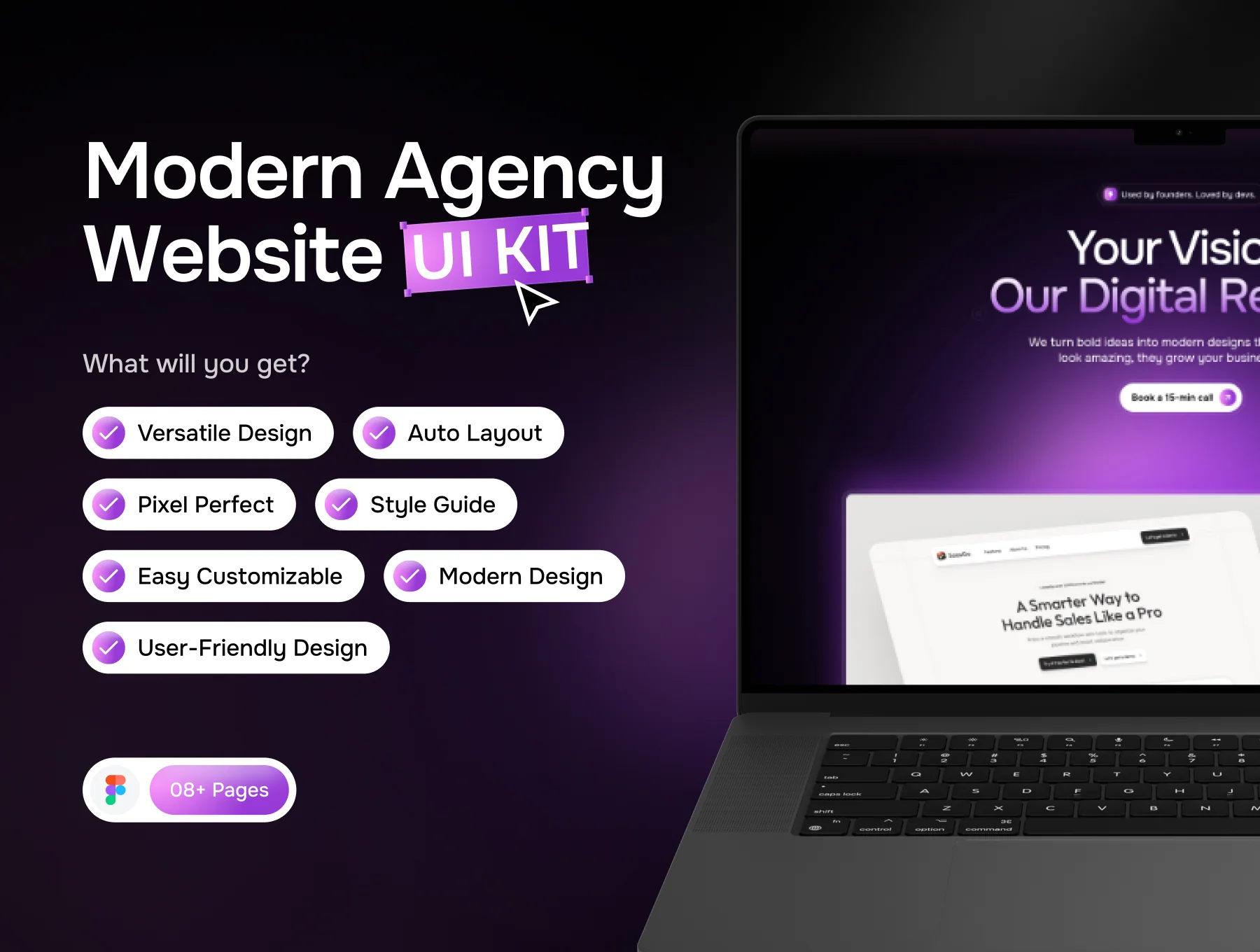 Visualjoy - Modern Agency Portfolio Website