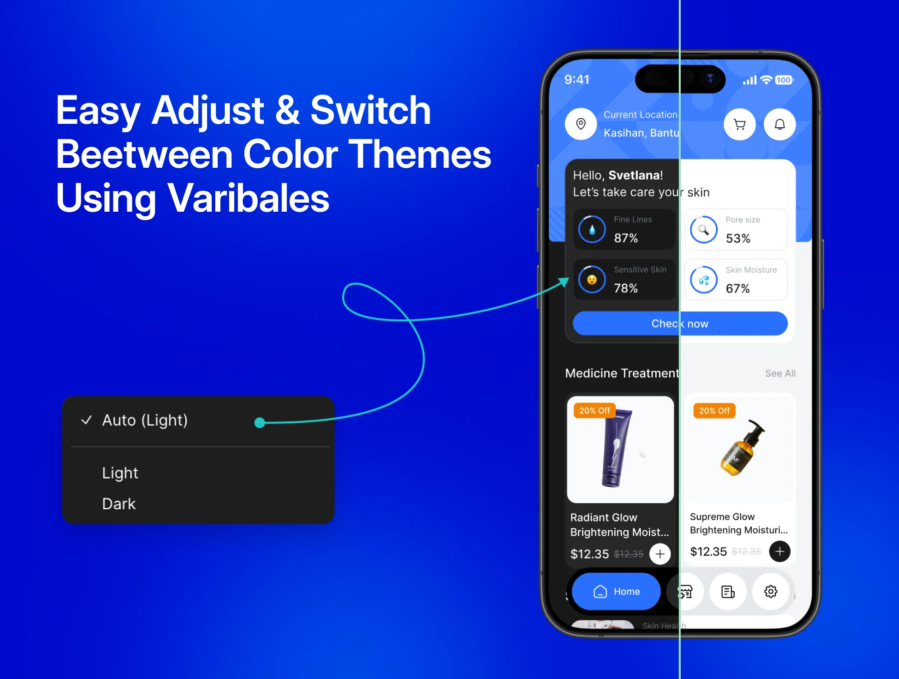 Vitalia - Healthcare Mobile App UI Kit 3