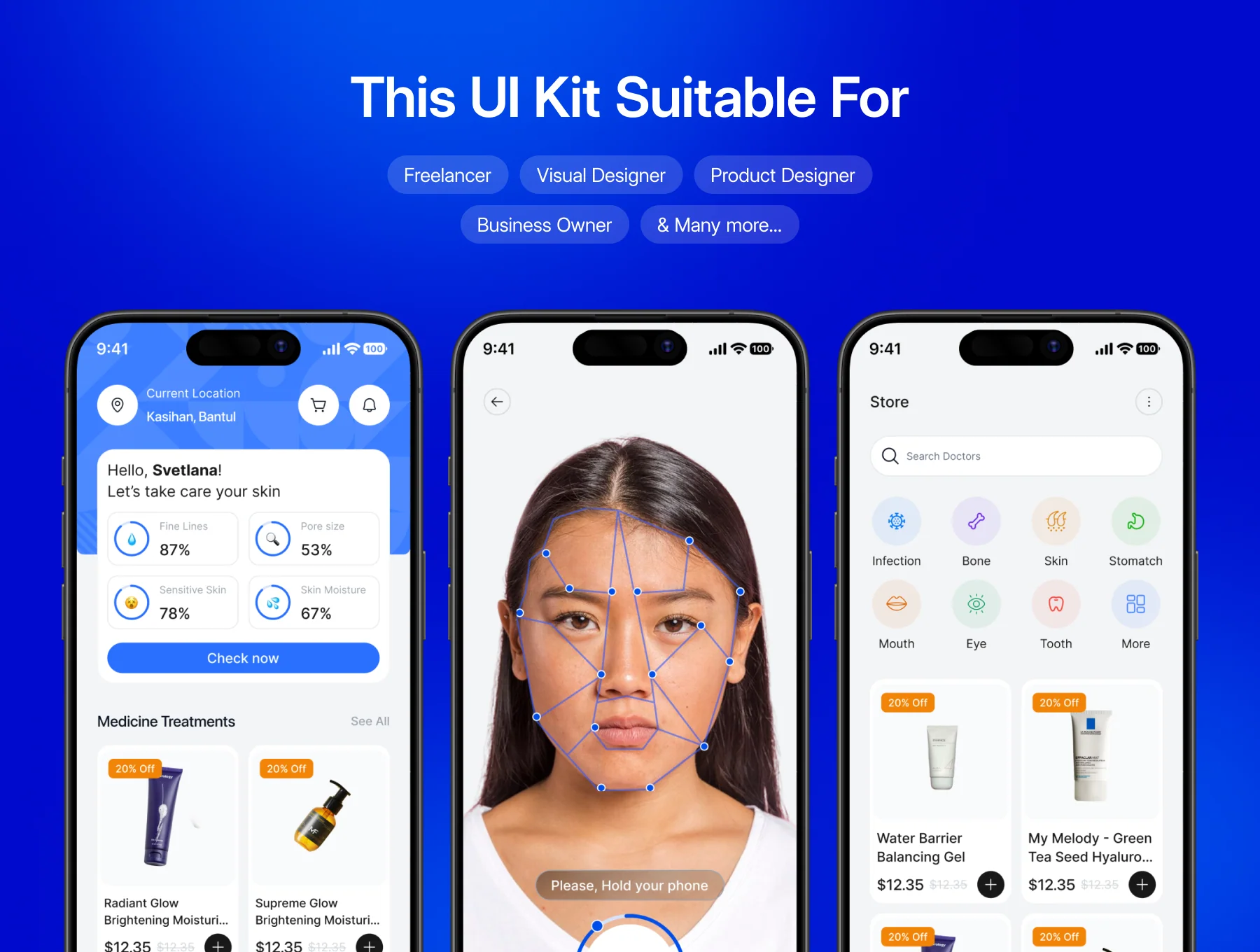 Vitalia - Healthcare Mobile App UI Kit 7