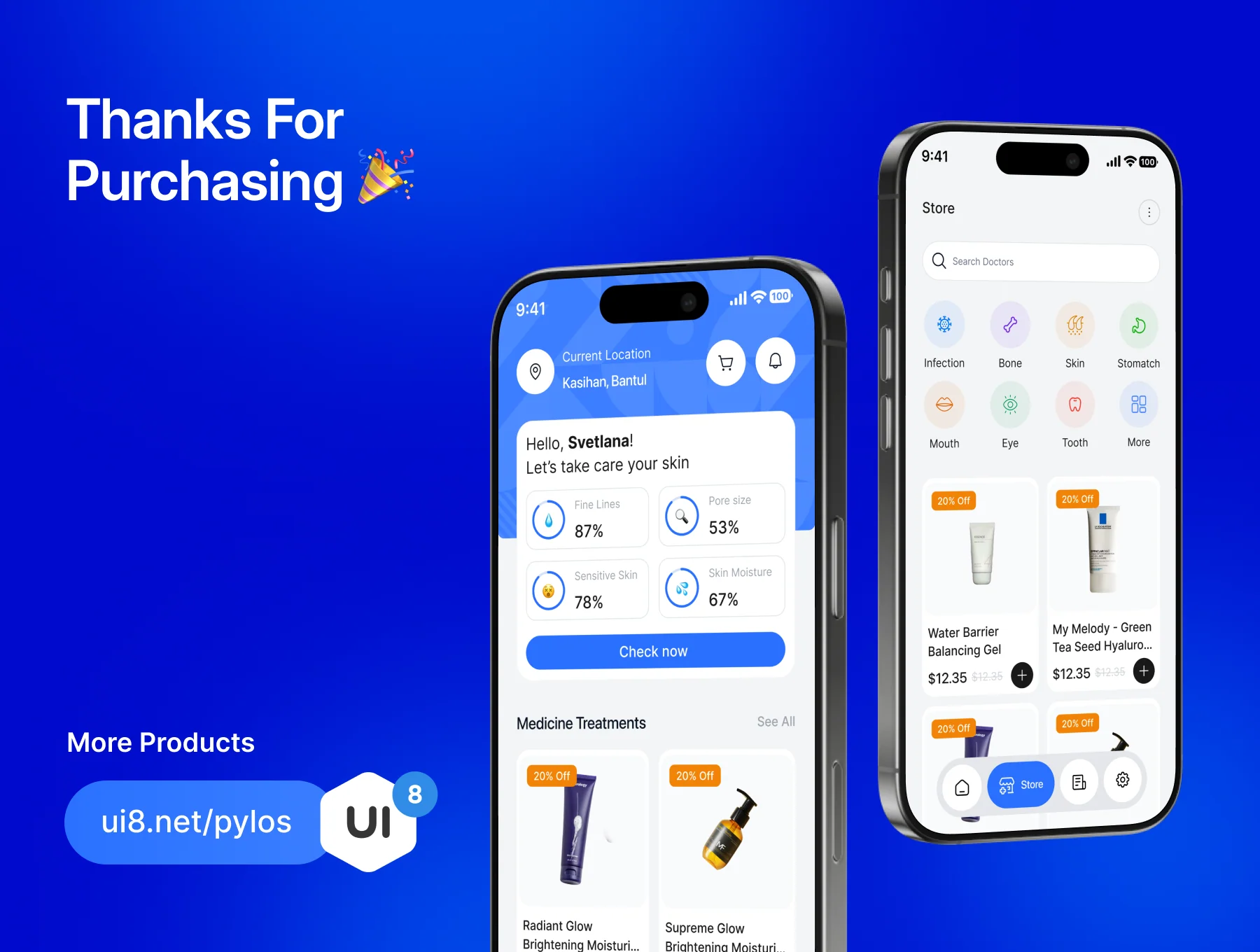 Vitalia - Healthcare Mobile App UI Kit 8