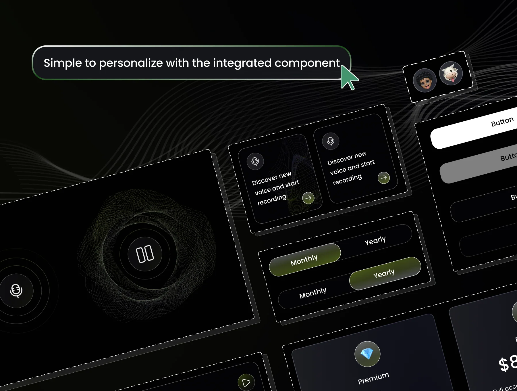 Voice Verse - AI Generator - UI Kit 4