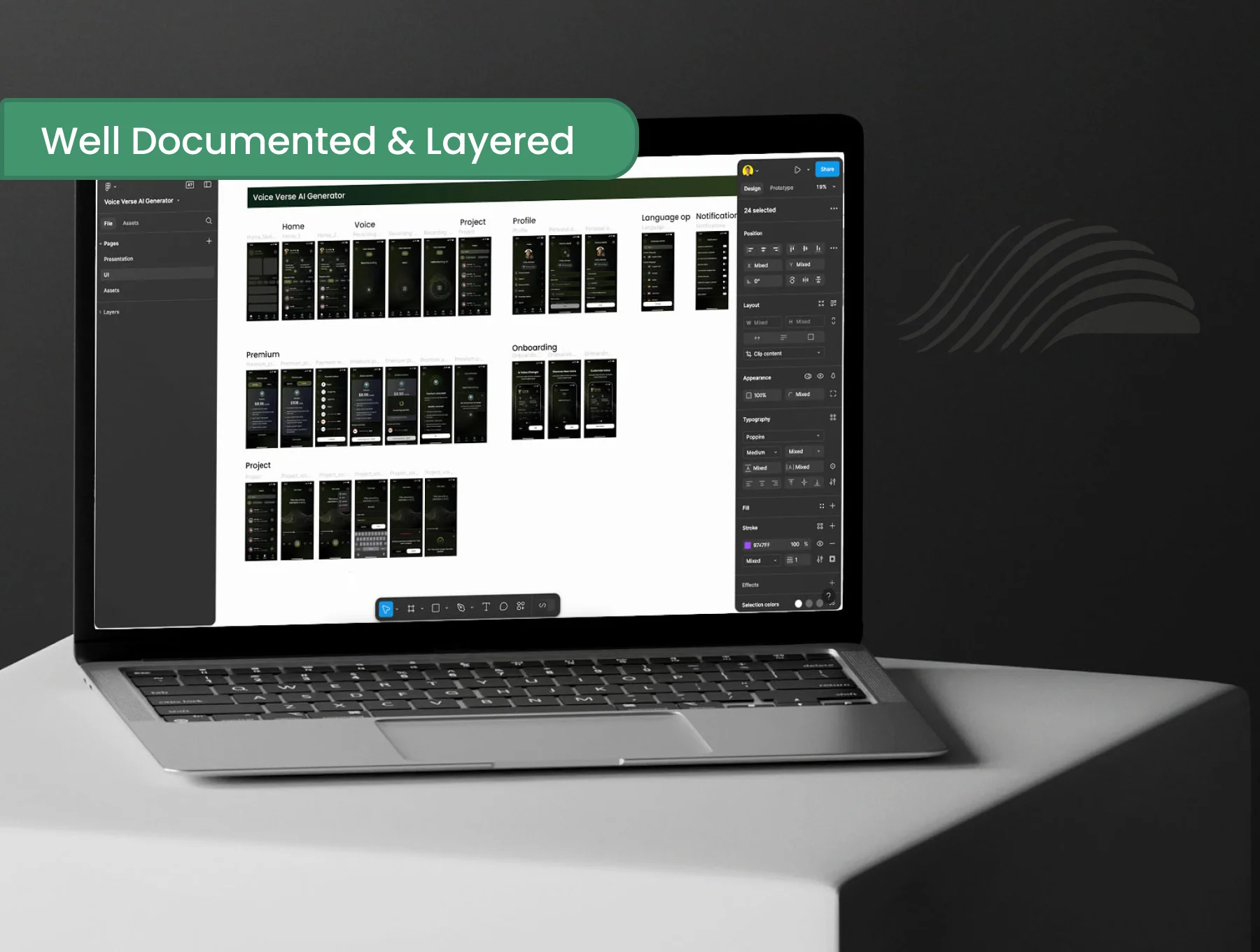 Voice Verse - AI Generator - UI Kit 6