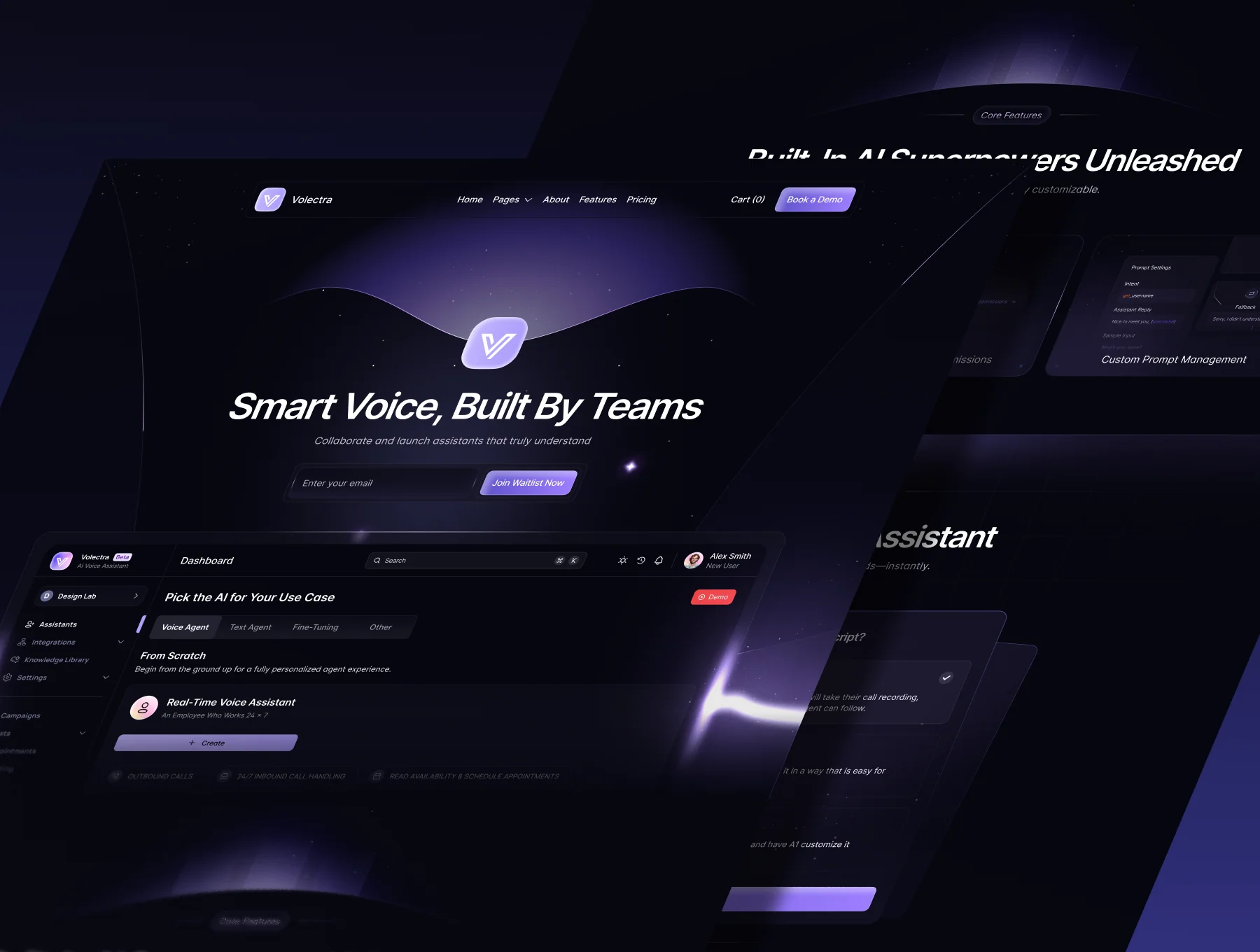 Volectra - SAAS Website 3