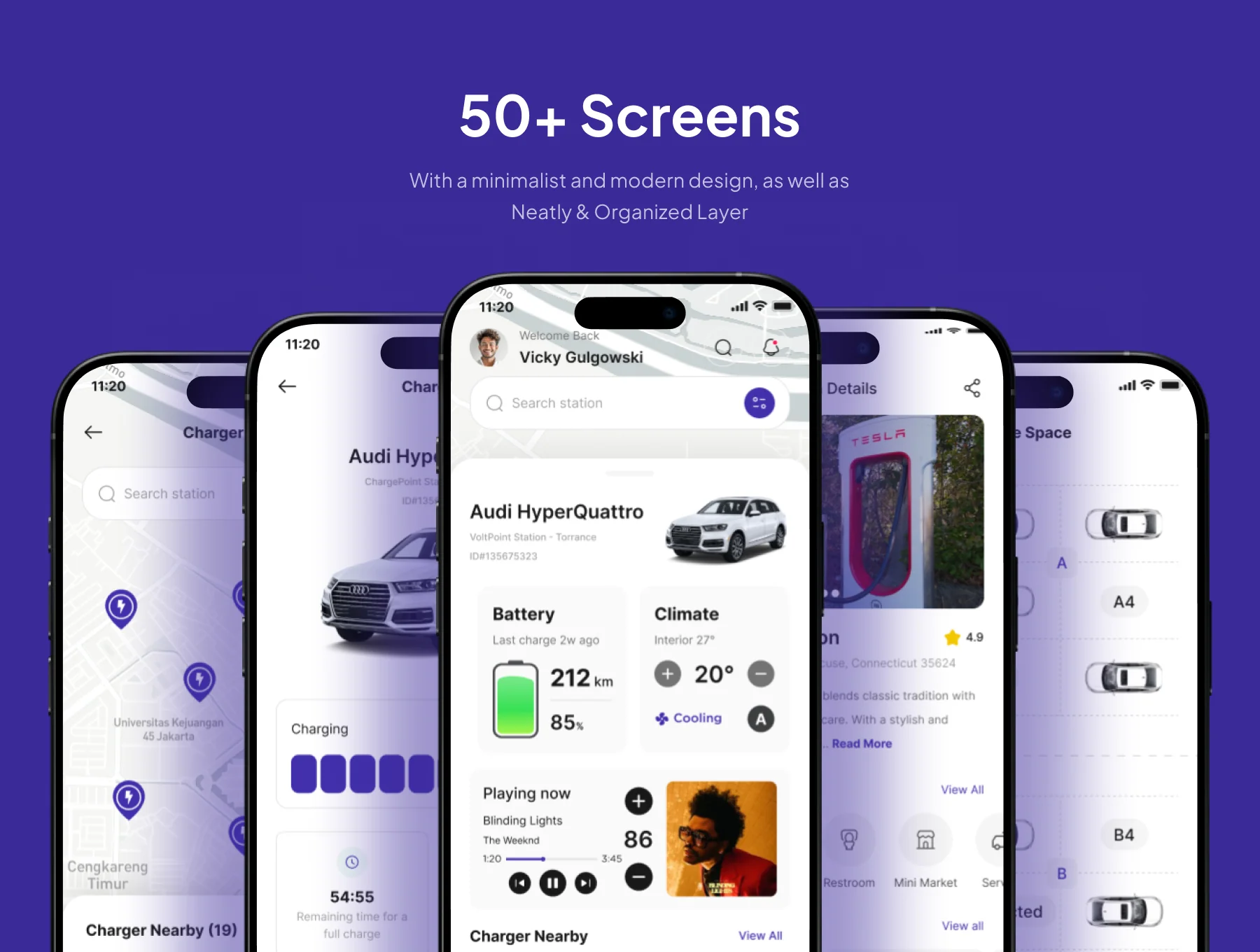 VoltDrive - Car Charging Mobile App UI Kit 3