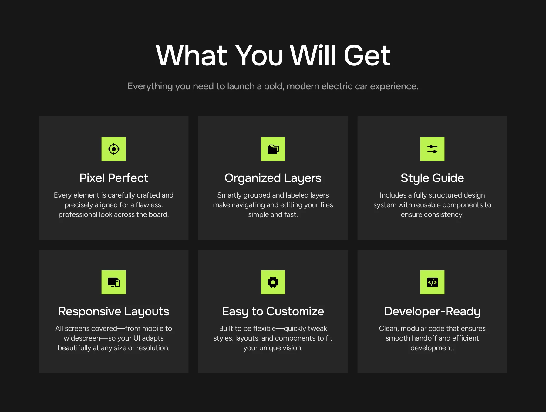 Voltz — Electric Car Website Template 2