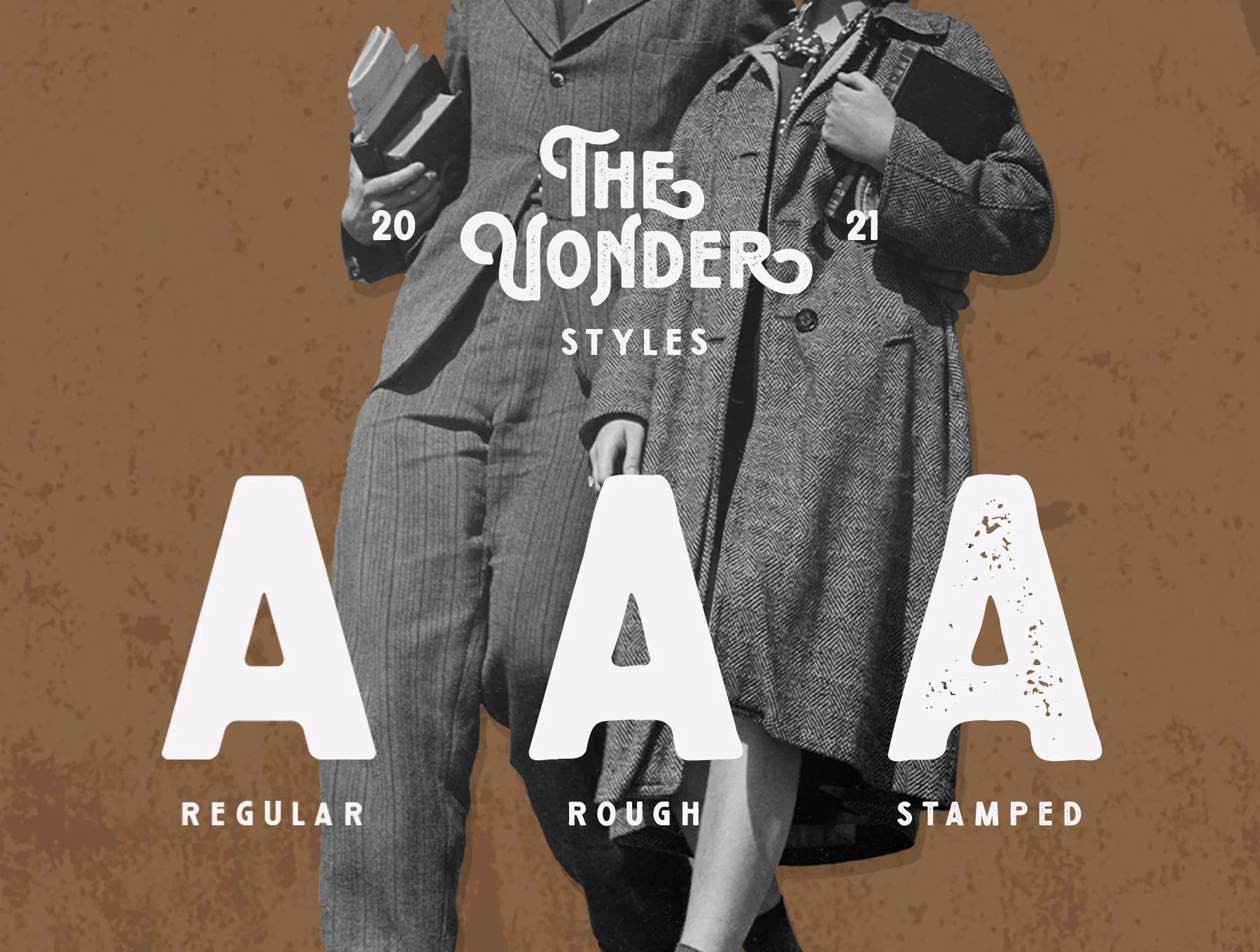 Vonder - Vintage Display Font