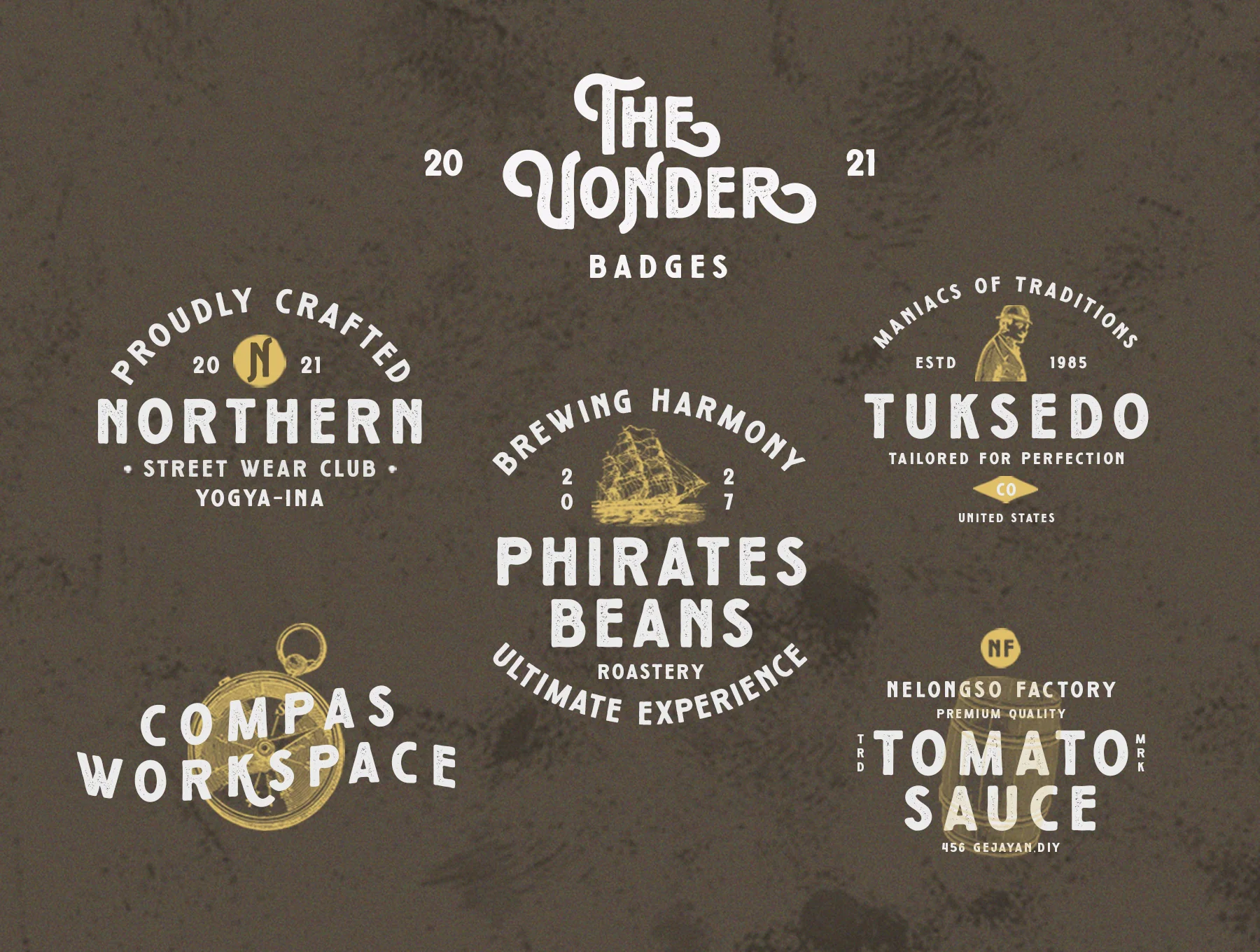 Vonder - Vintage Display Font 2