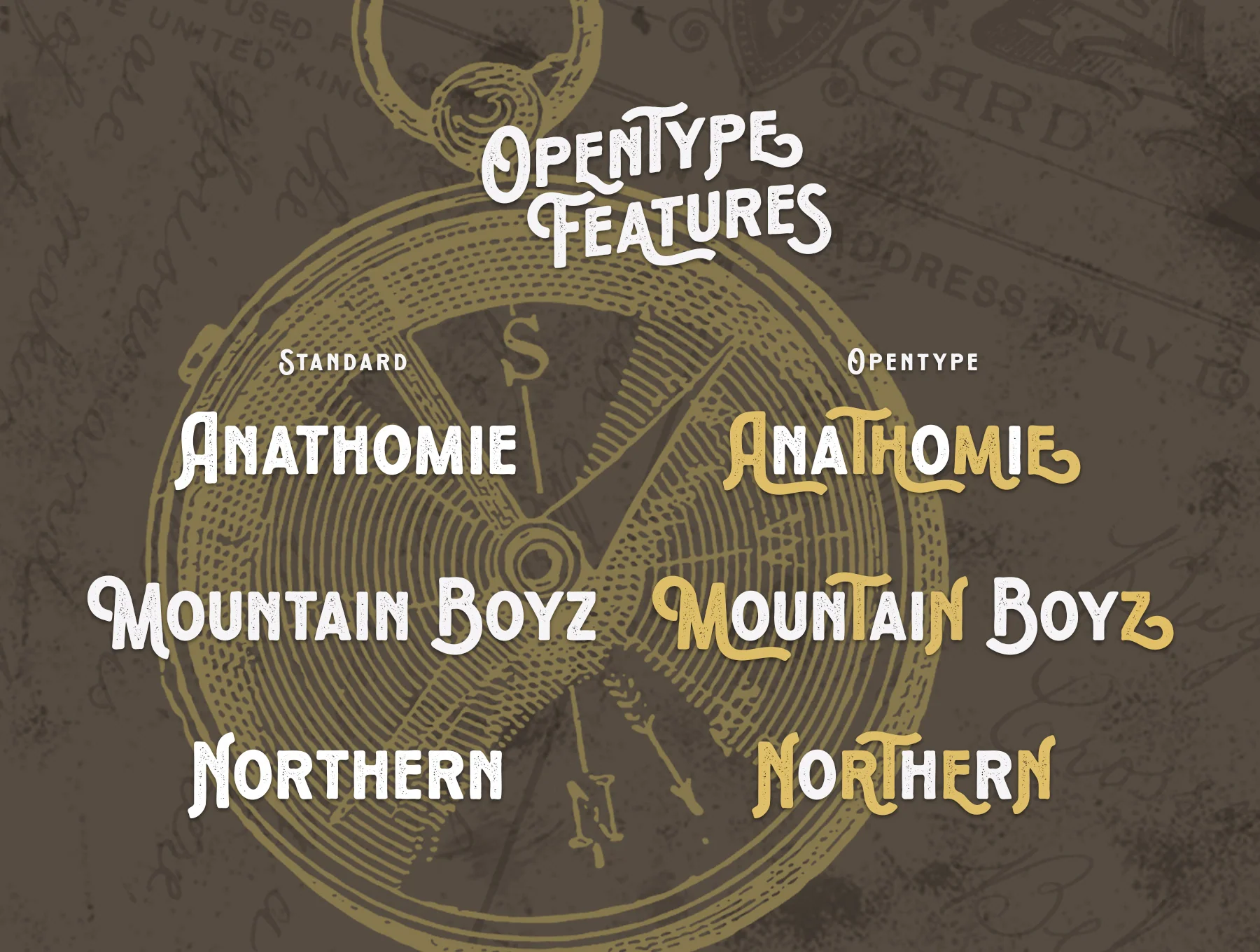 Vonder - Vintage Display Font 3