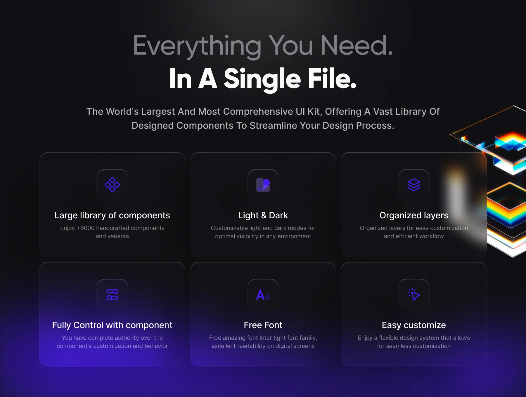 Vortex Design System UI Kit 2